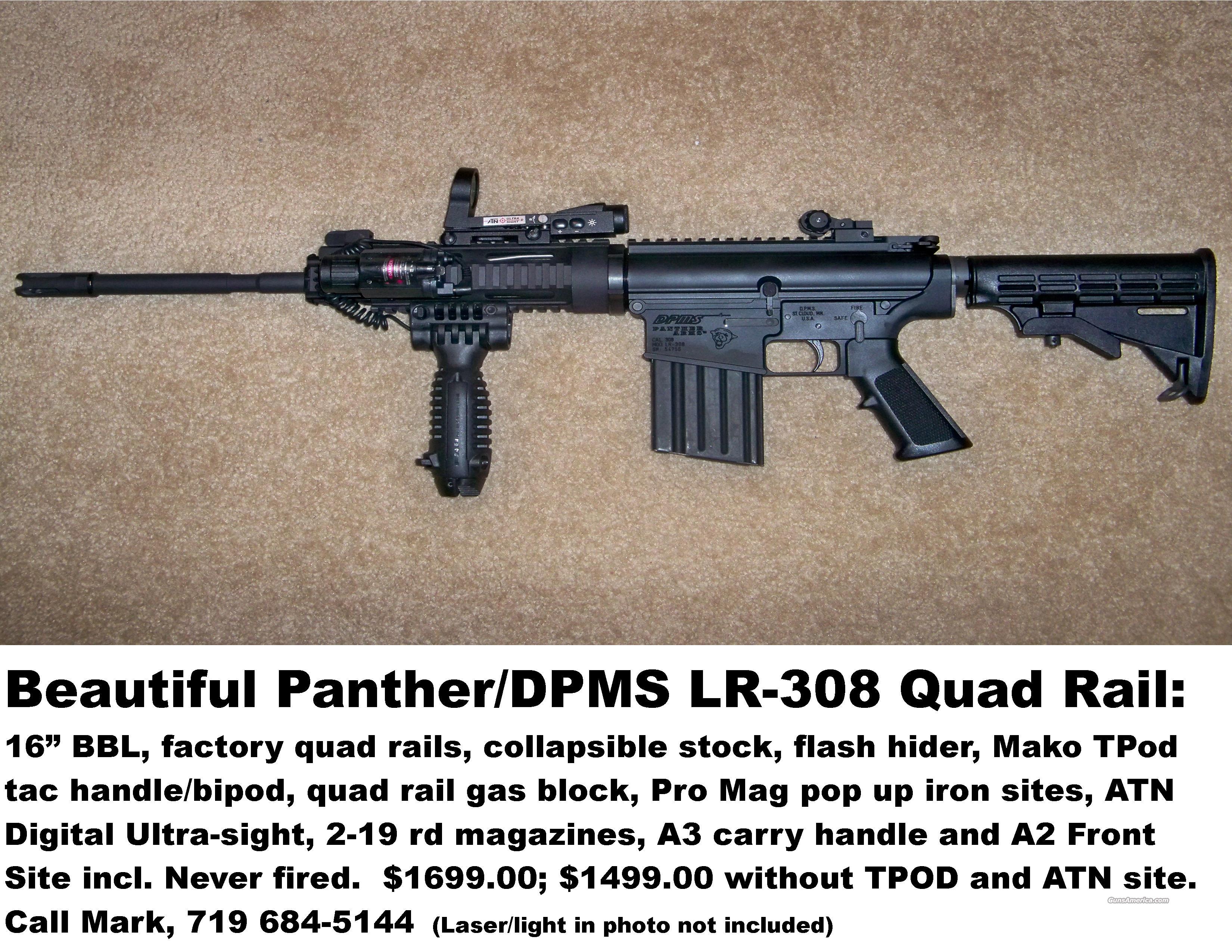 DPMS LR-308 Quad Rail for sale