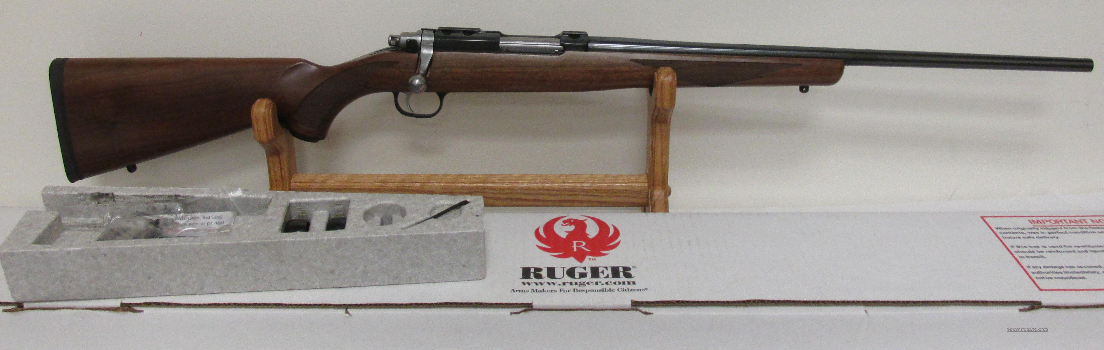 Ruger M77 22 7201 with Scope Rings