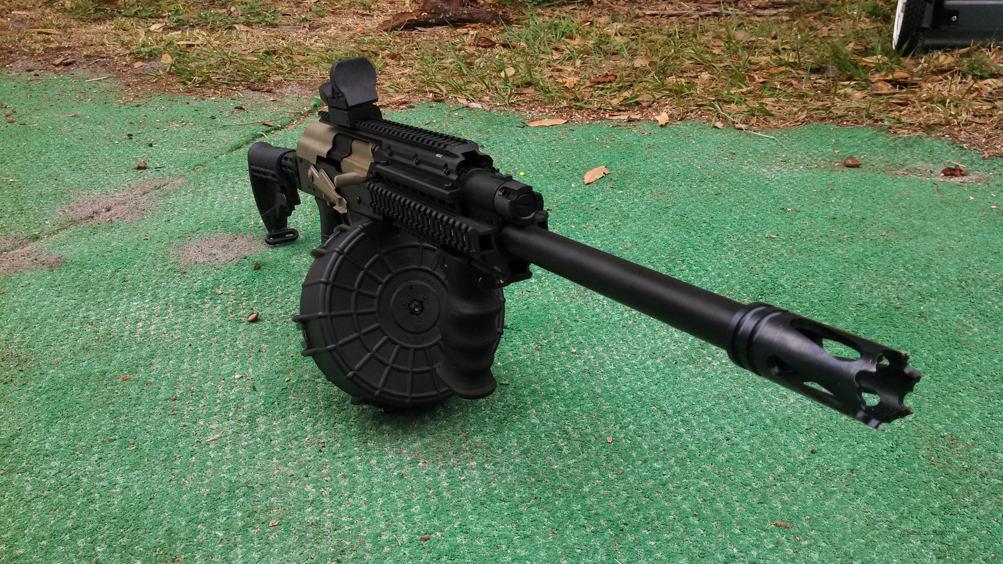 Fully Converted Tactical Saiga 12 Drum Mags Pre... for sale