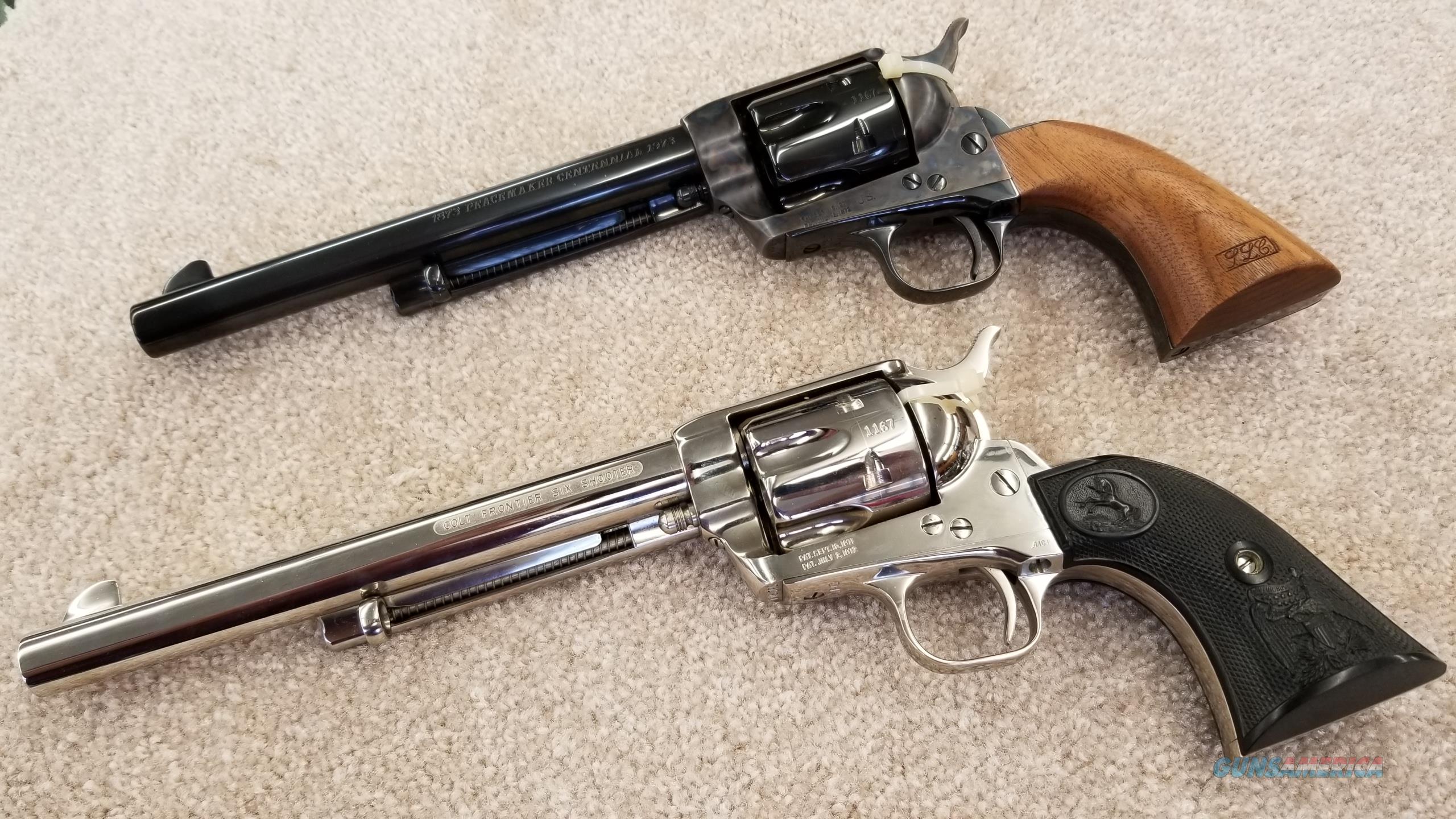 45 & 44-40 Caliber Peacemakers w/ Display Cases Guns > Pisto...