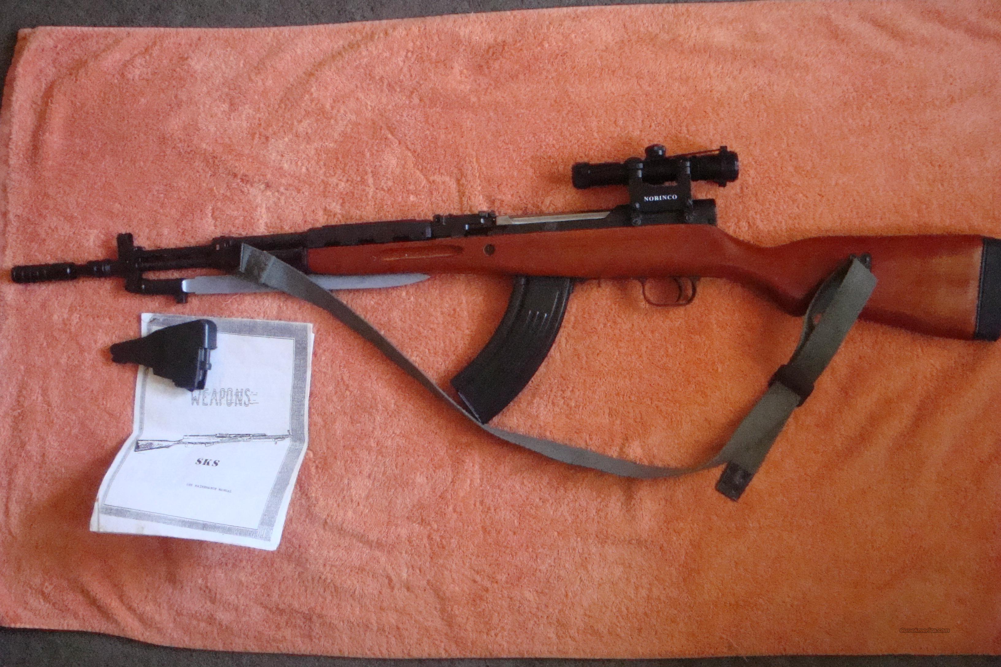 Yugo SKS with Scope and 30 round mag for sale