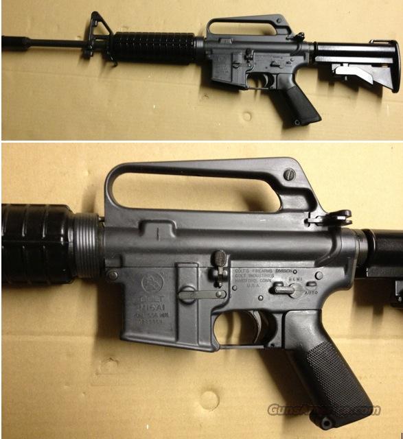 Colt M16A1 Carbine machine gun for sale