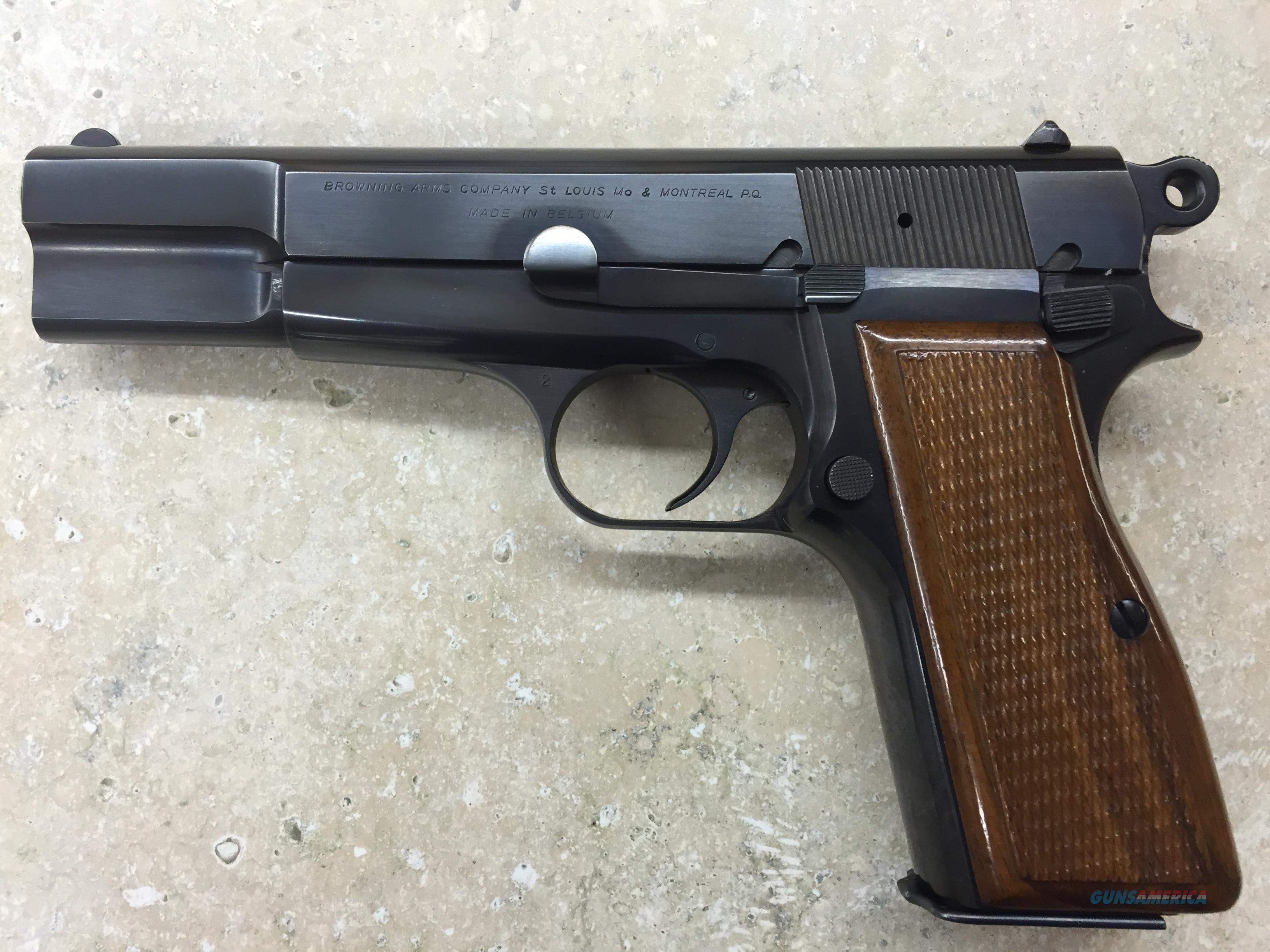 Belgium Browning Hi Power 9mm with for sale at