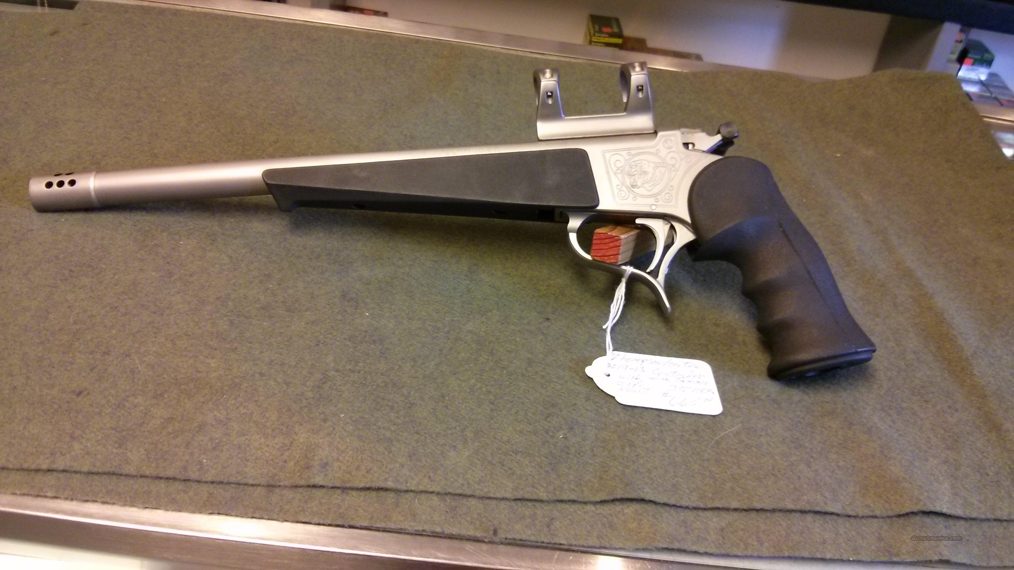 TC CONTENDER 35 REM W/ HAMMER AND SCOPE MOUNT