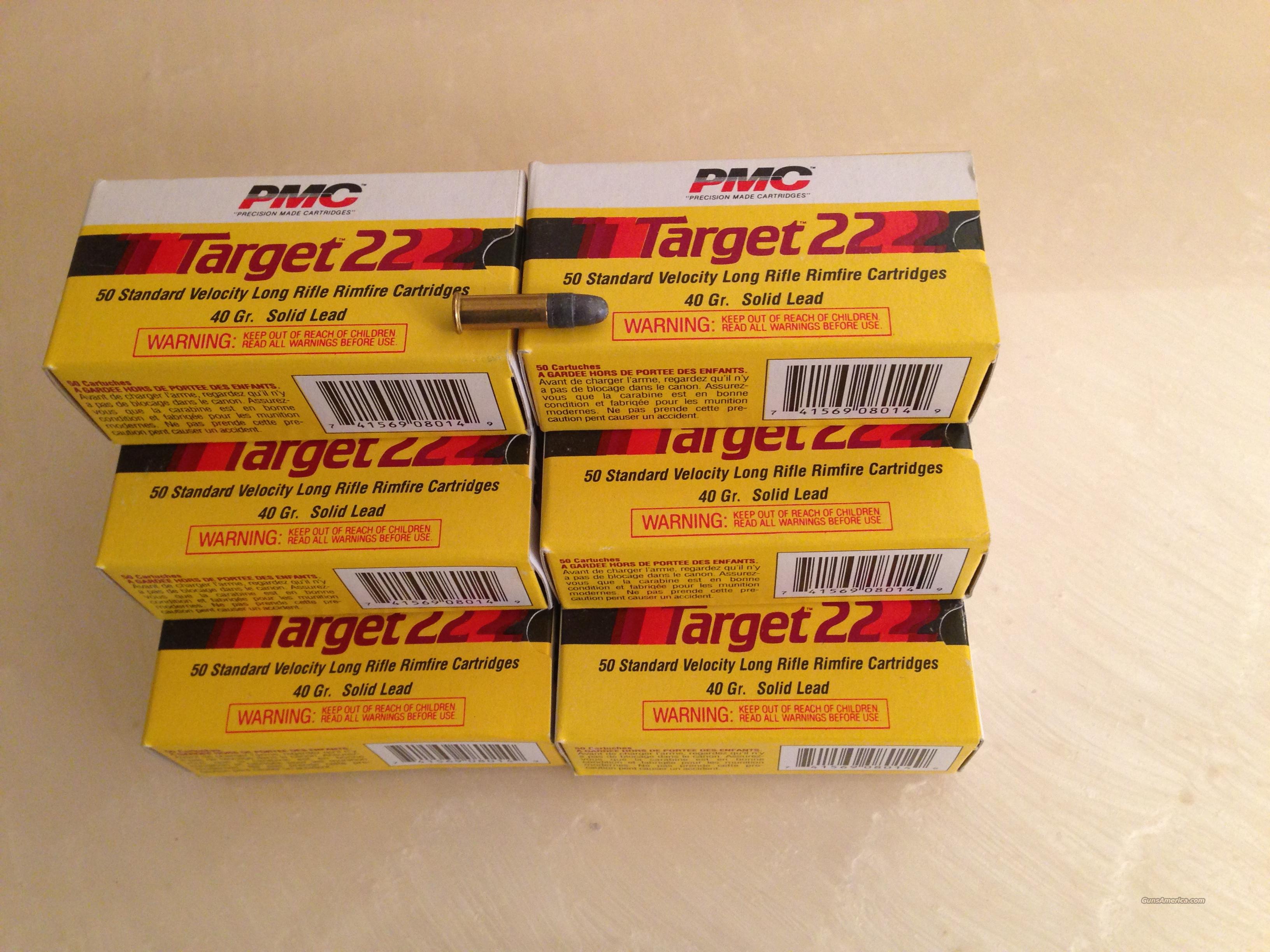 22 LR Ammo PMC Target600 Rounds for sale at 904713645