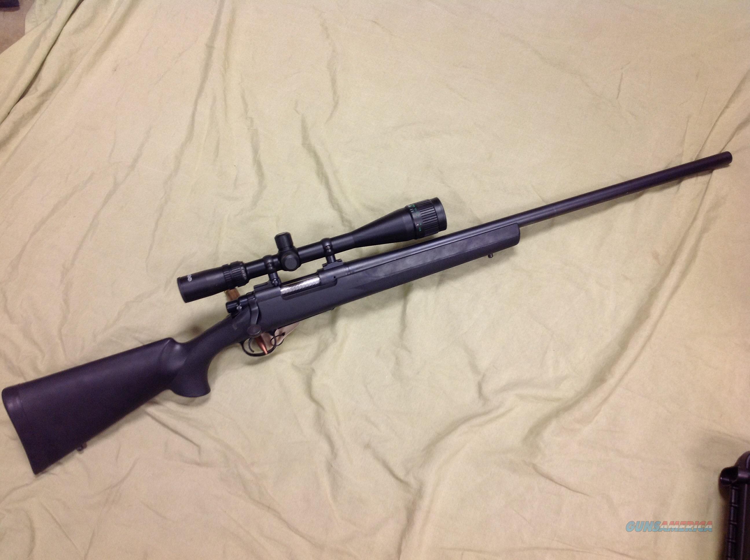 Remington 700 varmit rifle 22250 bull barrel