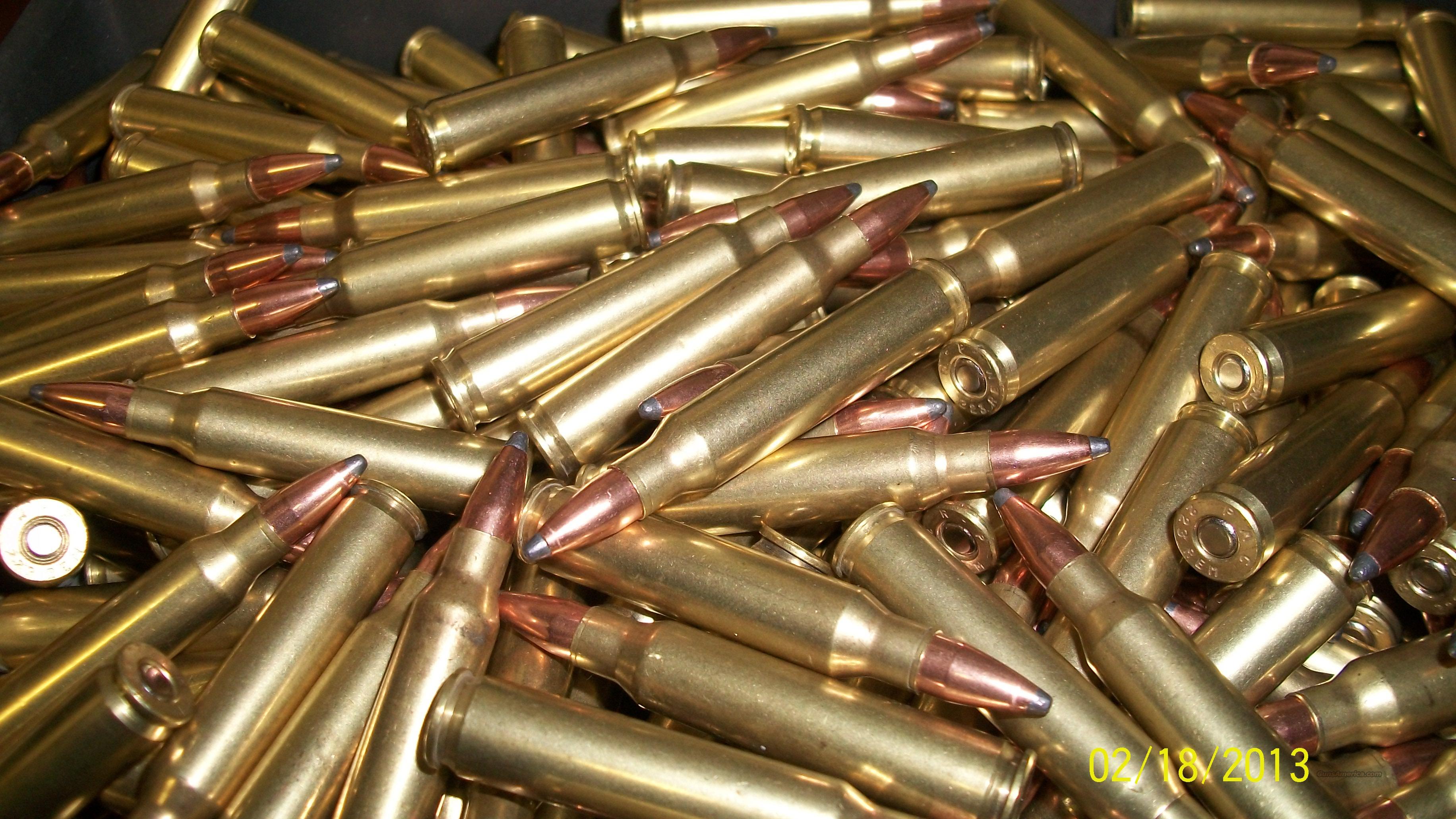 5.56 Ammo .223 Ammunition 55 grain Soft Point 6... for sale
