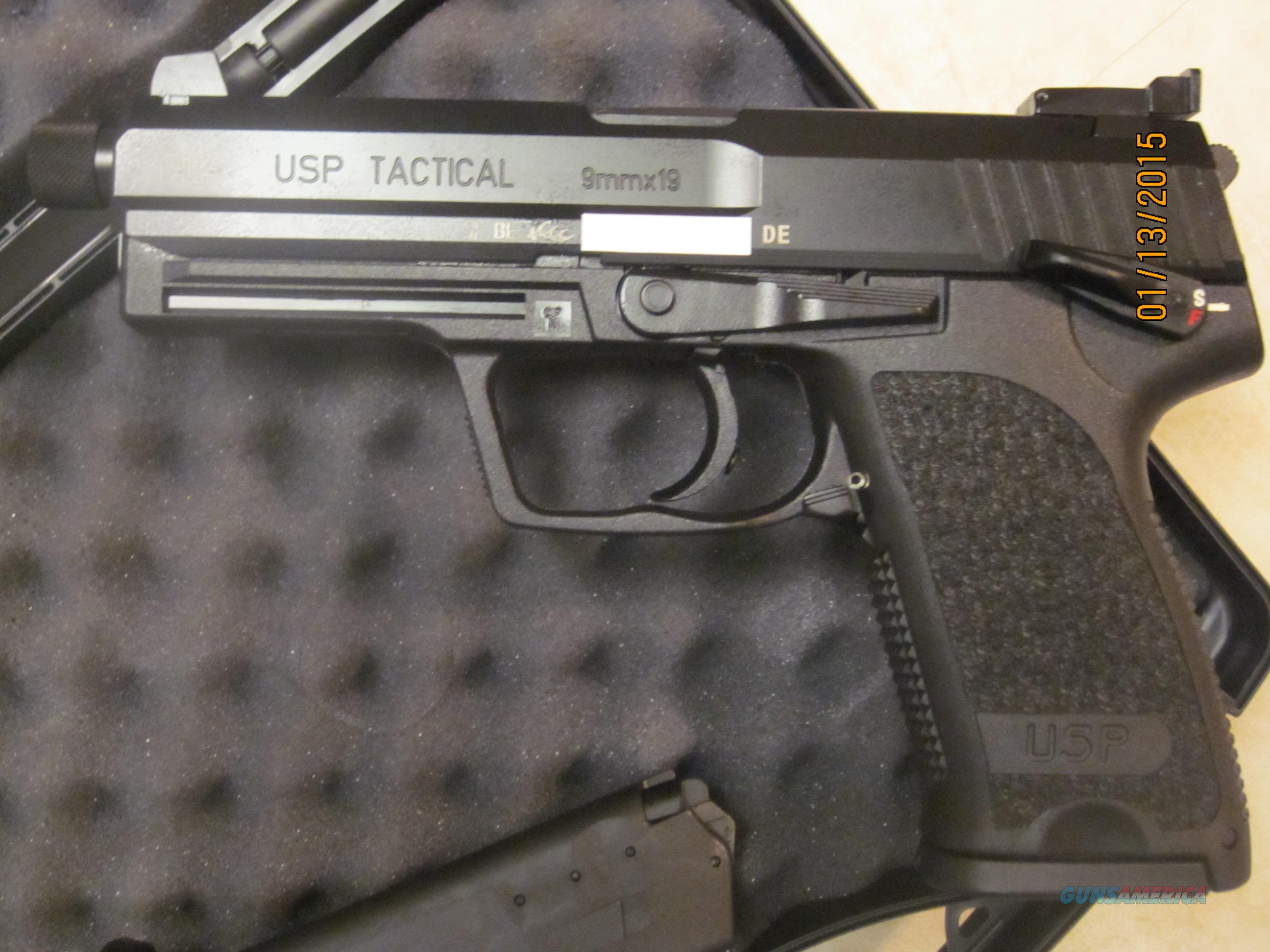 Rare Heckler & Koch H&K HK USP Tactical 9mm NIB... for sale