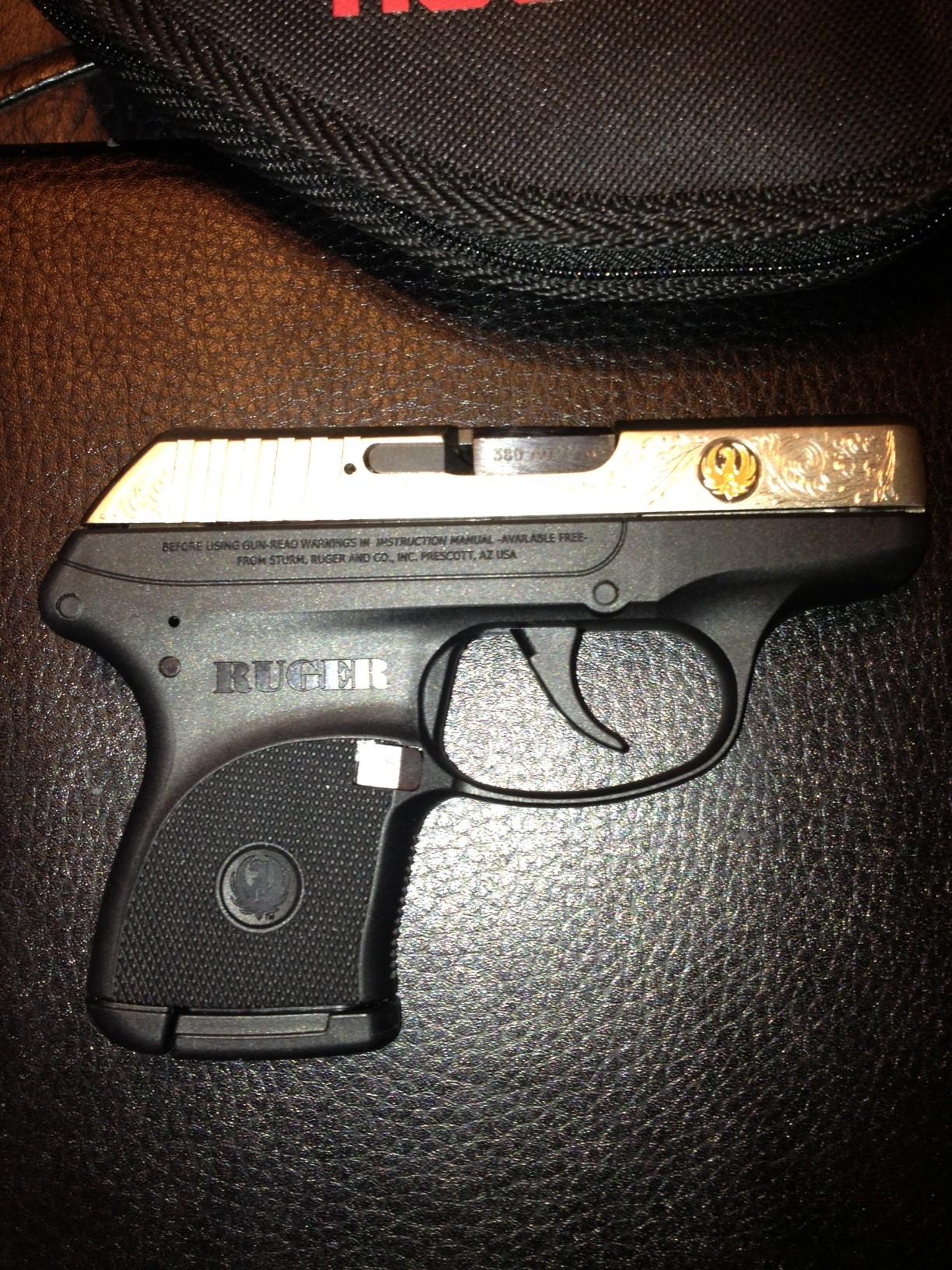 Ruger LCP Gold Logo Talo model 3715 New for sale