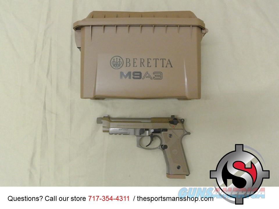 Beretta M9A3 9mm Pistol New Rare FDE w Case for sale