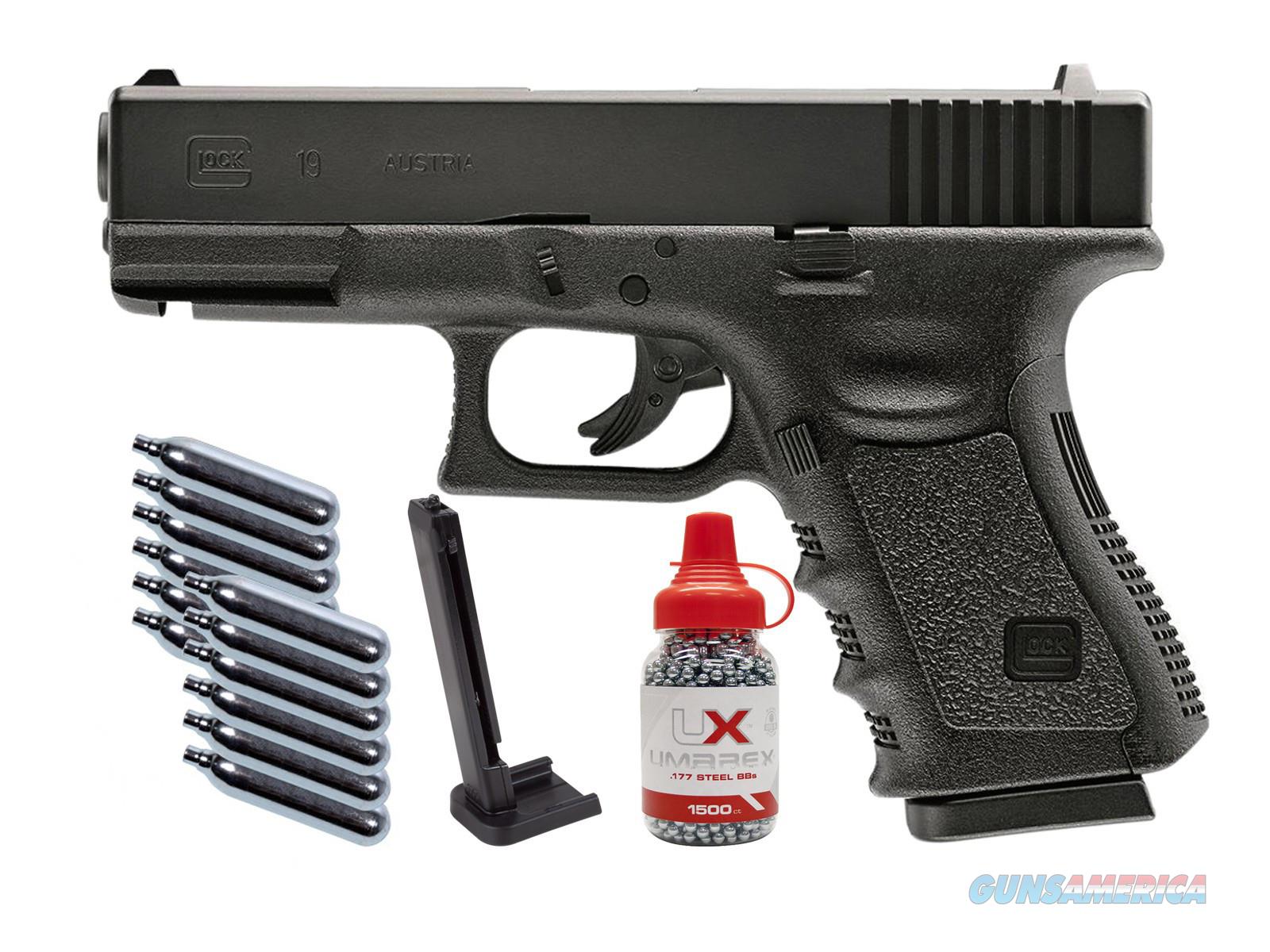 Umarex Glock 19 Gen. 3 CO2 BB Air Pistol Kit for sale
