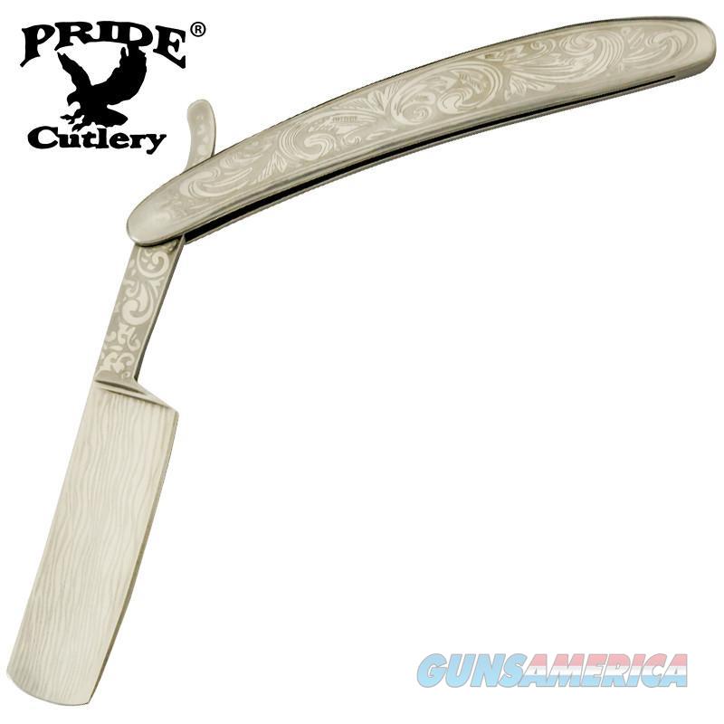 10 Inch Pride Cutlery Straight Razor Engraved... for sale