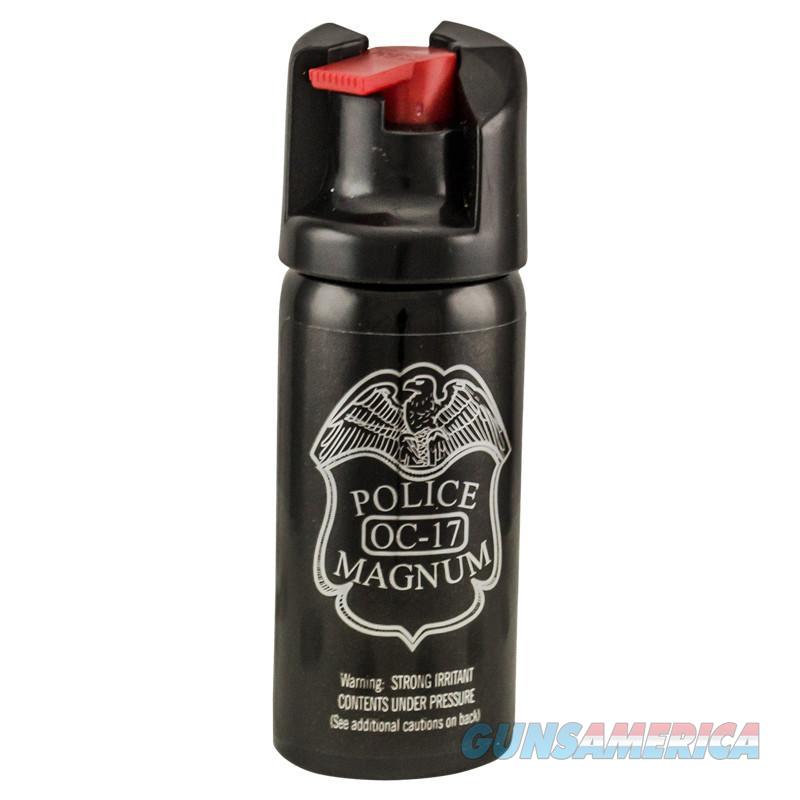 2 oz Pepper Spray Police Strength OC17 Magnum... for sale