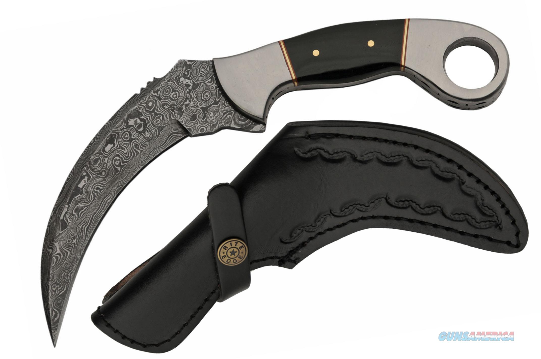 8.75" Karambit Damscus Knife for sale