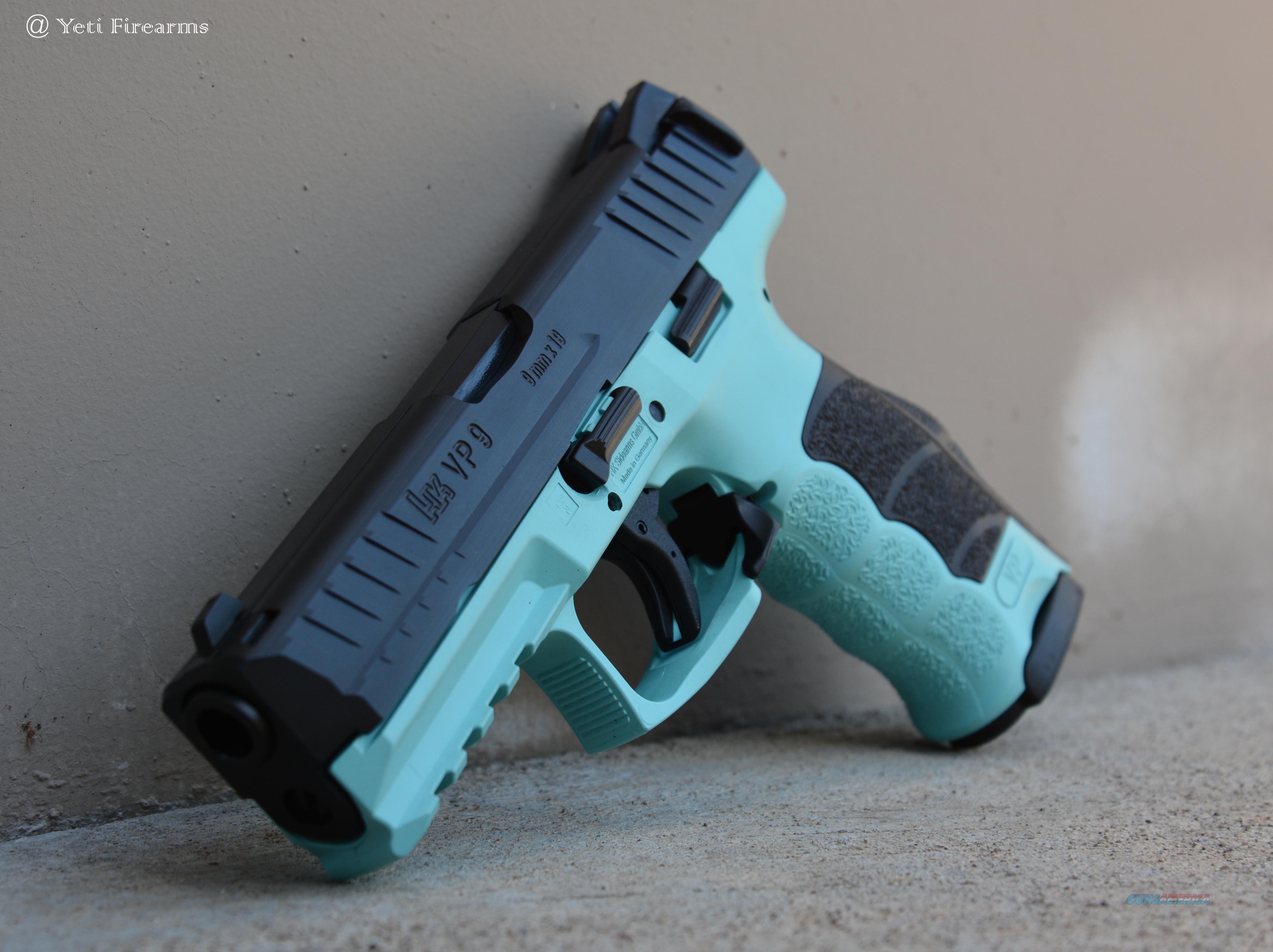 X-Werks H&K VP9 robin's egg blue 9mm No CC Fee for sale