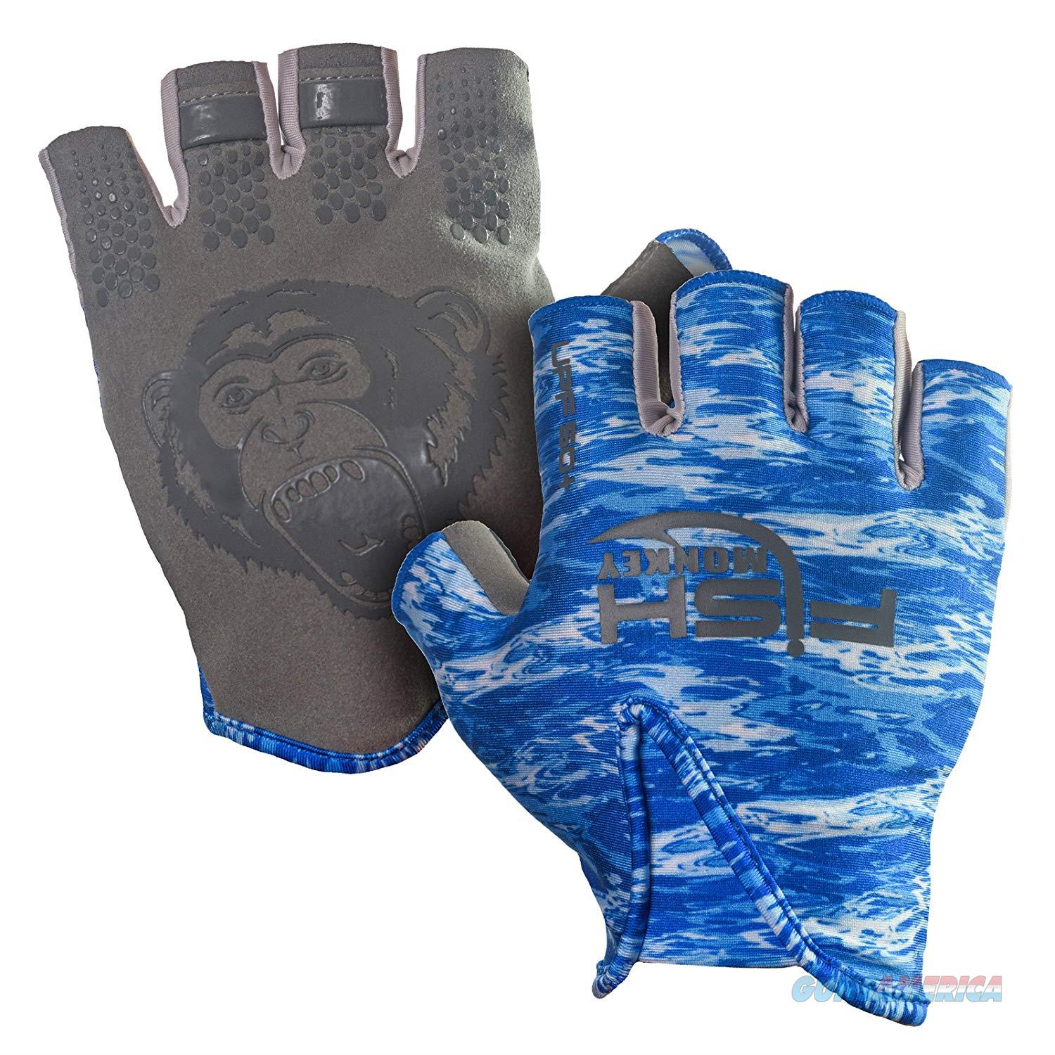 Fish Monkey Gloves Stubby Guide Glove, Blue Wat... for sale