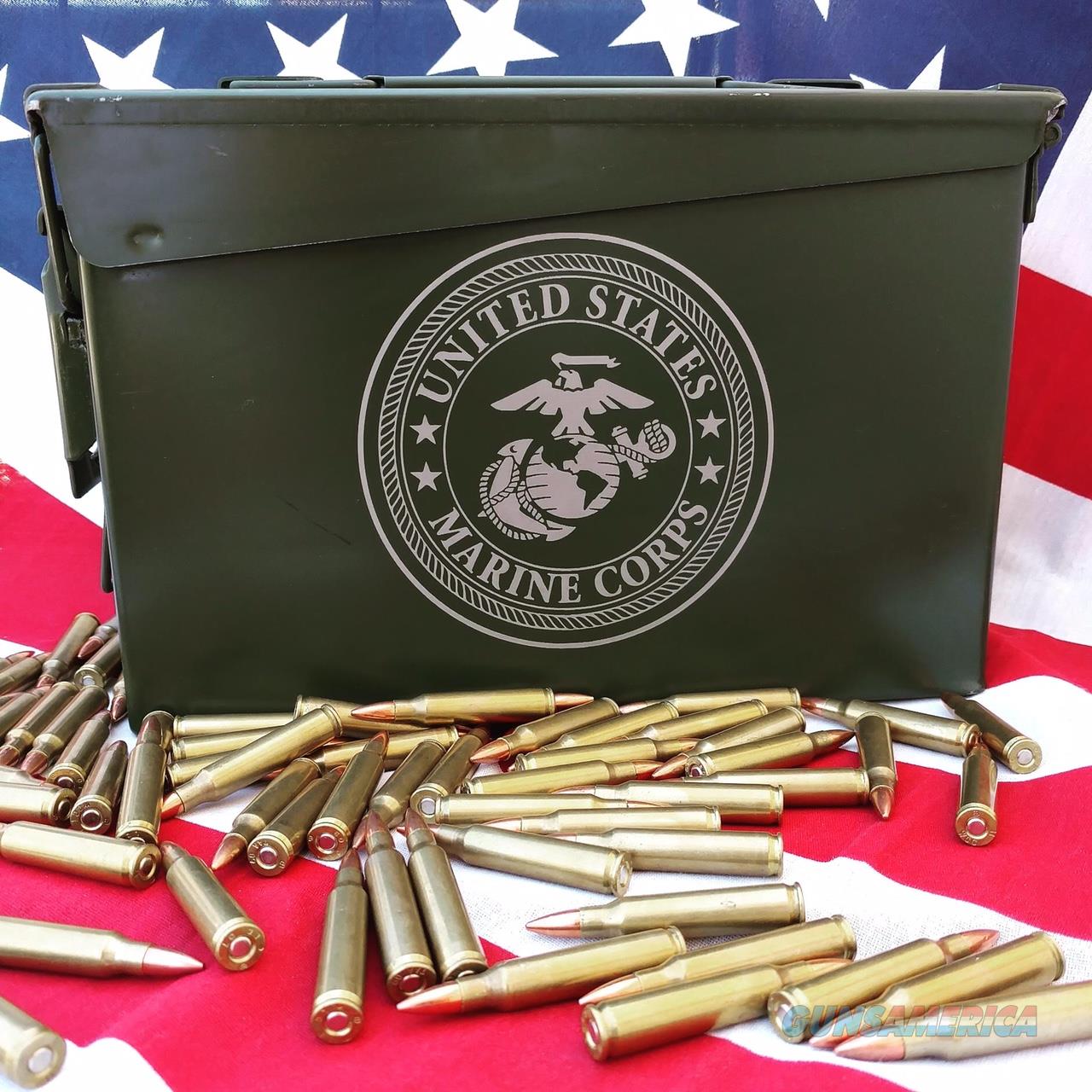 BLACKHAWK! .50 Cal Ammo Cans Laser Engraved &quot;US... for sale