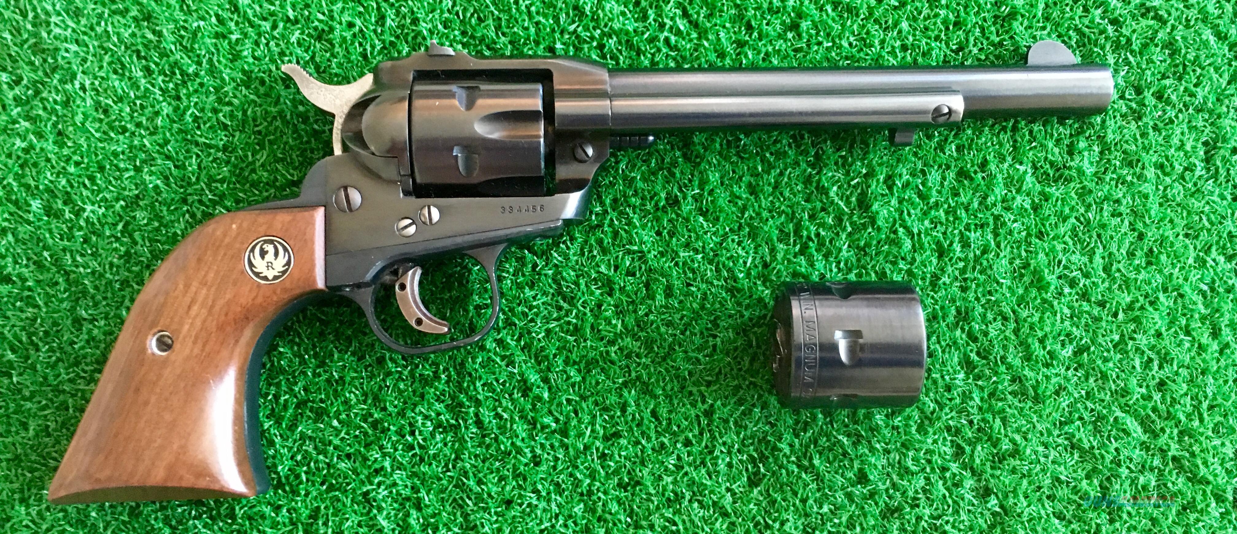 Ruger Single Six 3screw, flat loading gate. 22 magnum/...