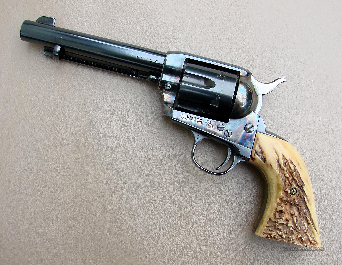 38-40 Colt Single Action Revolver with Genuine ... for sale