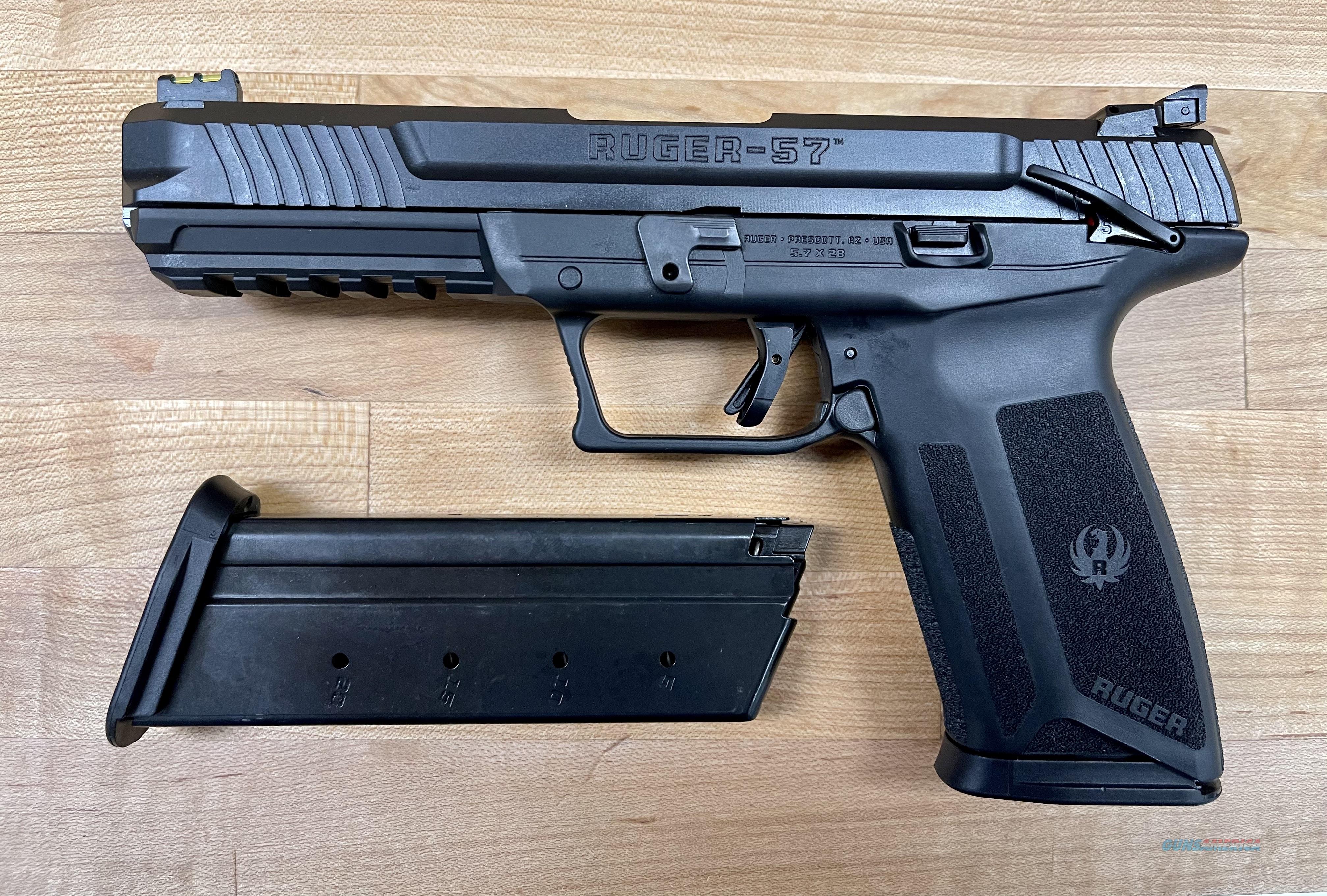 Ruger57 5.7x28mm 4.94" Barrel 20+1 Capacity wi... for sale