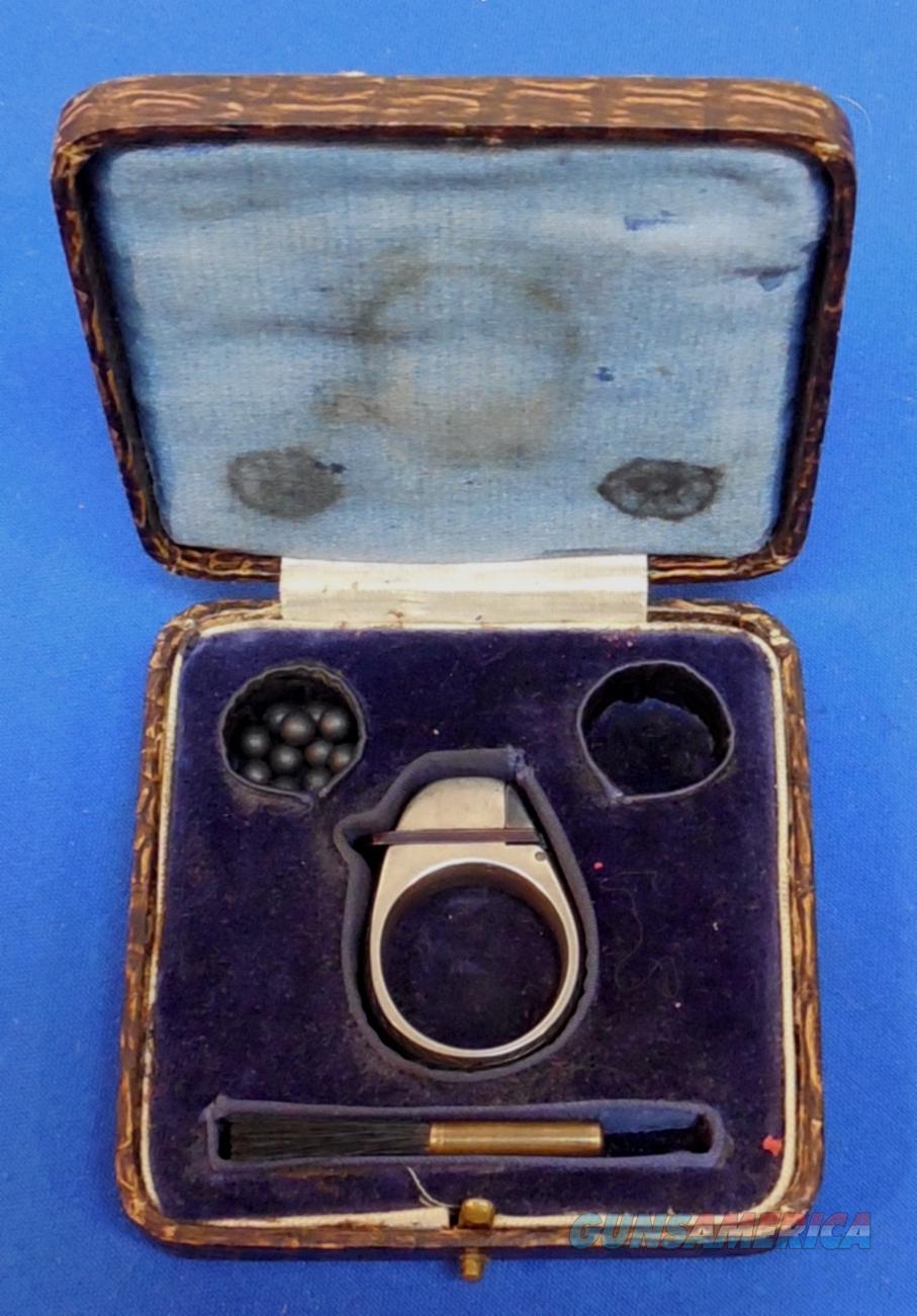 Petit "Defender" Ring Pistol with Case for sale