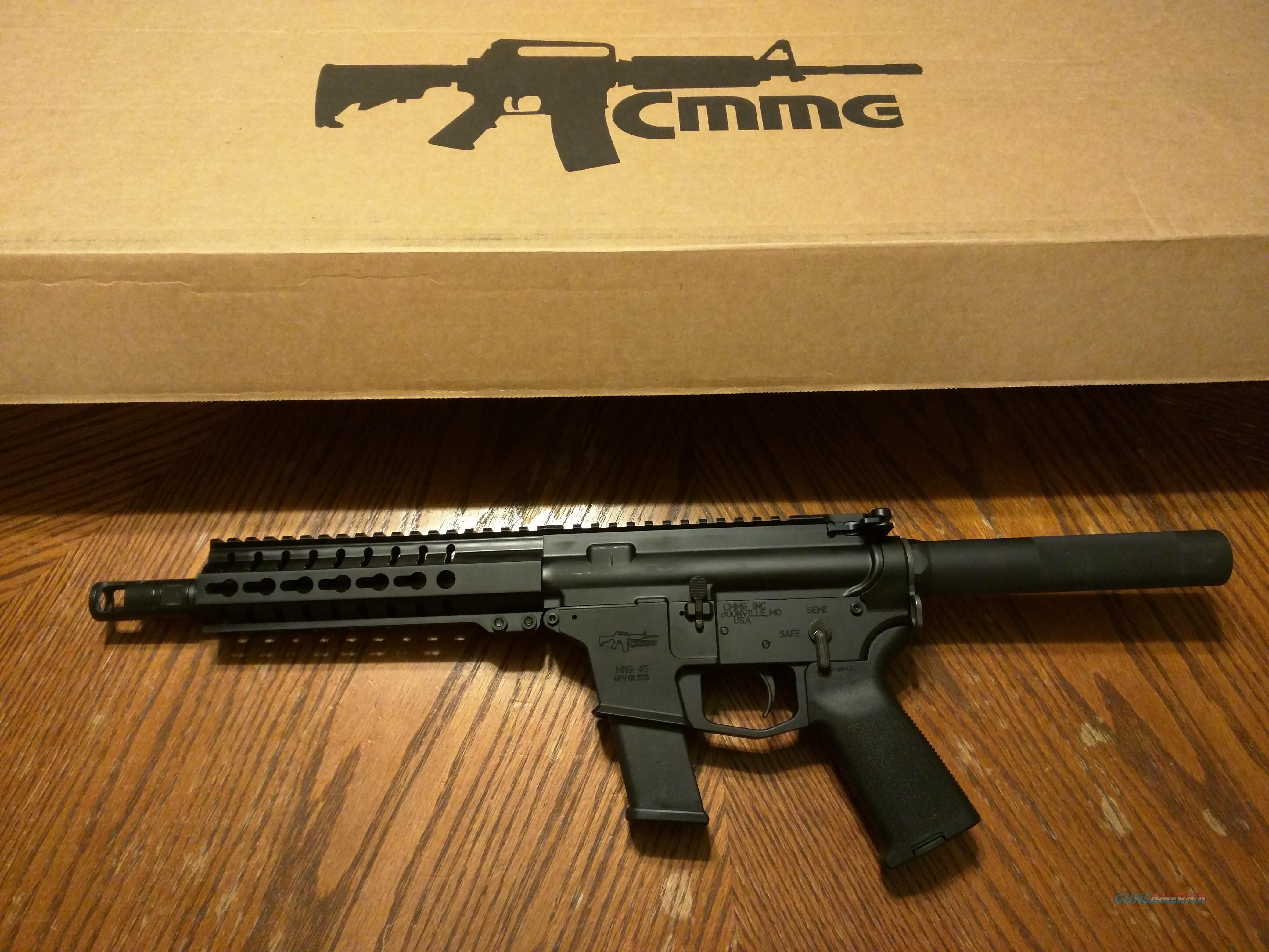 CMMG GUARD AR 15 AR15 Pistol 45 ACP 8" NEW MODE... for sale