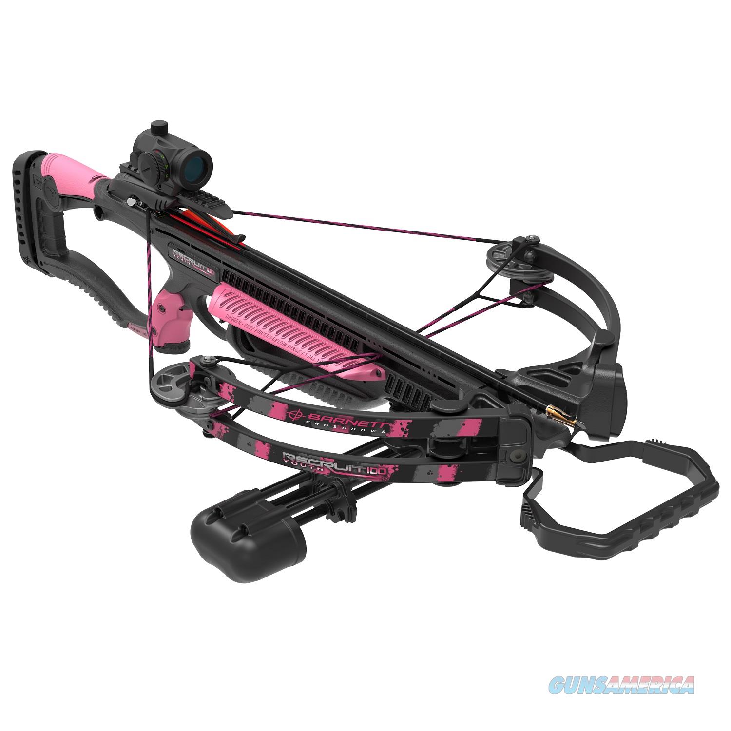 Recruit Recurve Crossbow Youth 100 Pink... for sale