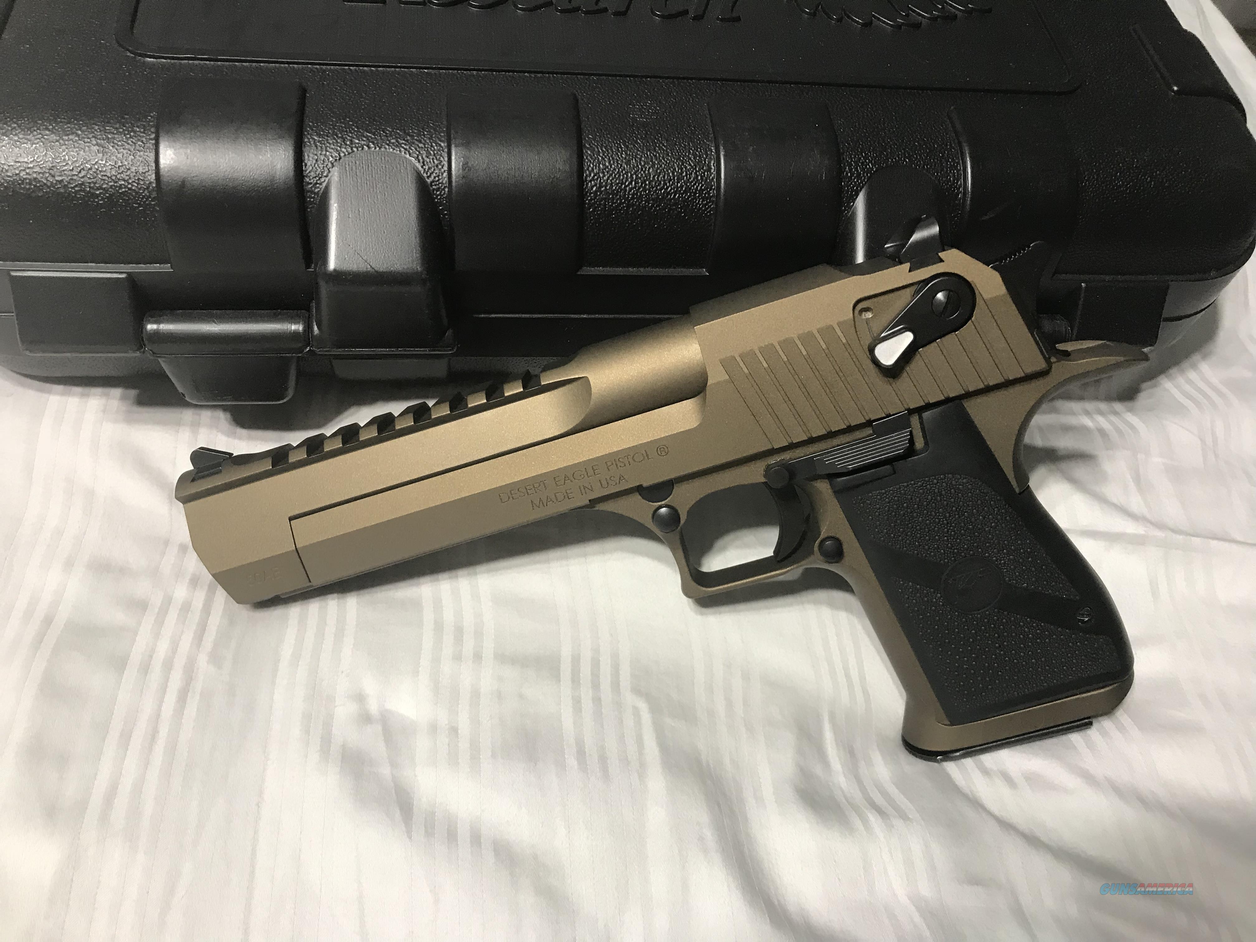 Bronze Cerakote Desert Eagle 50 AE for sale at 990150346