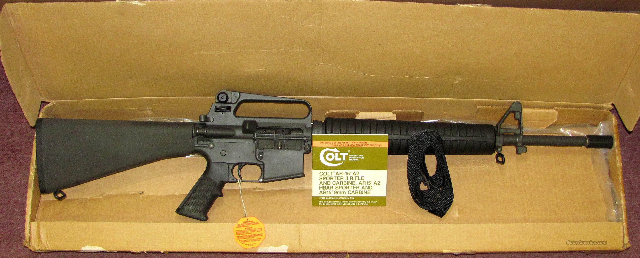 Colt AR15 A2 AR15 HBAR GREEN LABEL BOX for sale