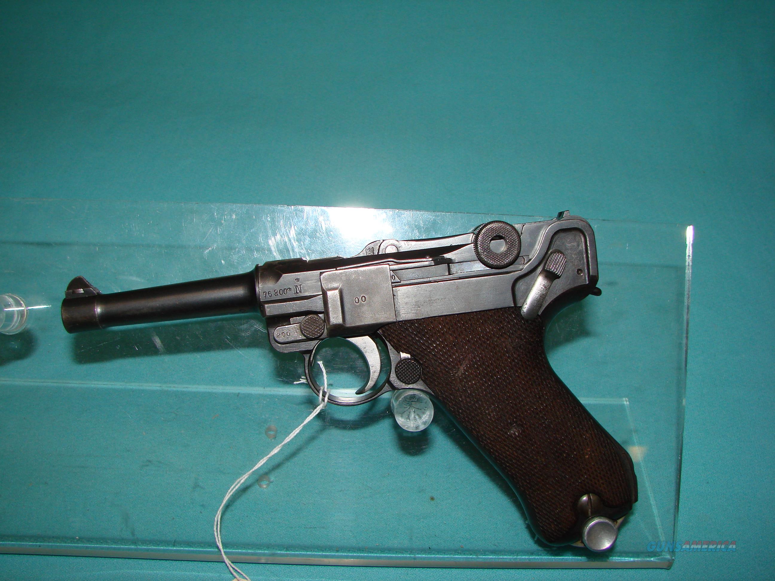 German Police Luger 9mm Guns > Pistols > Luger Pistols. 