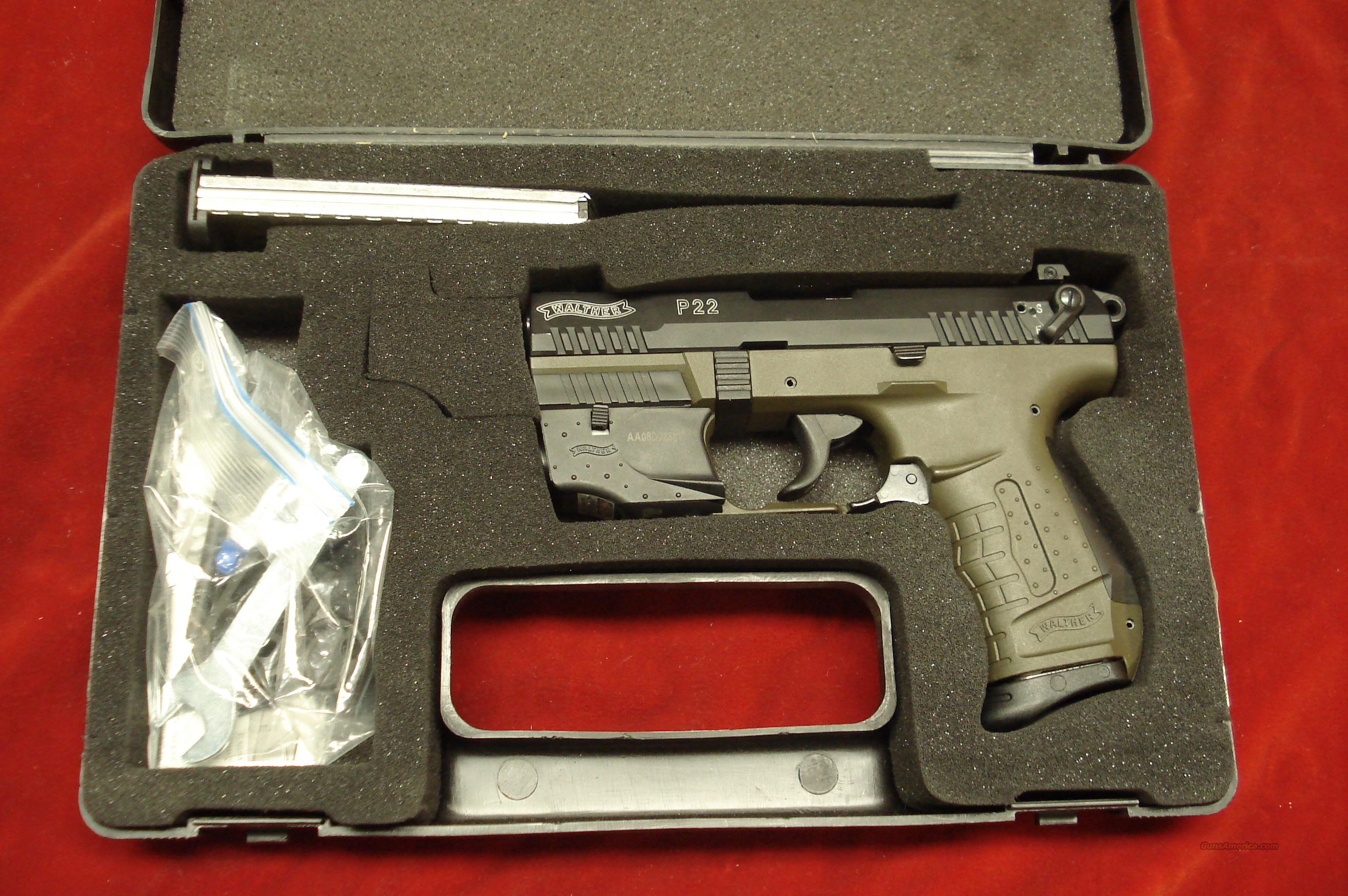 walther p22 green laser