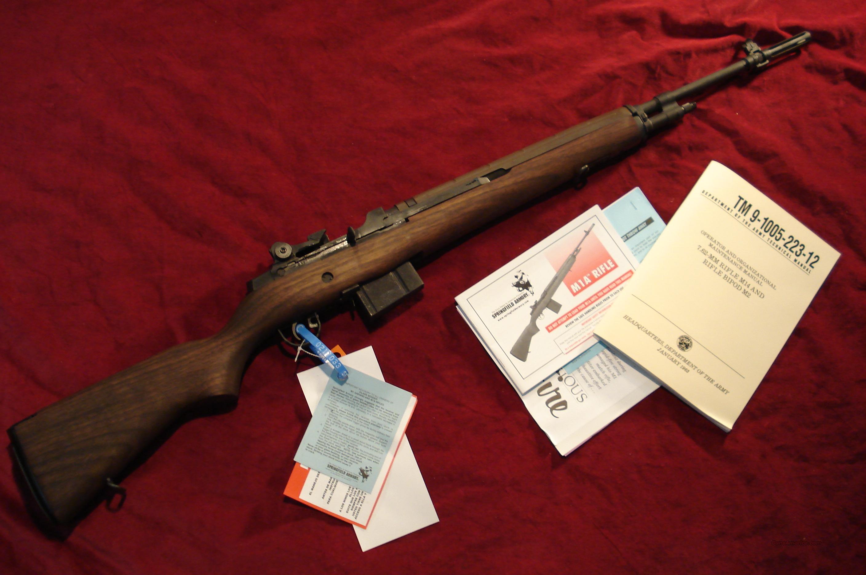 SPRINGFIELD ARMORY M1A NATIONAL MATCH RIFLE  N for sale