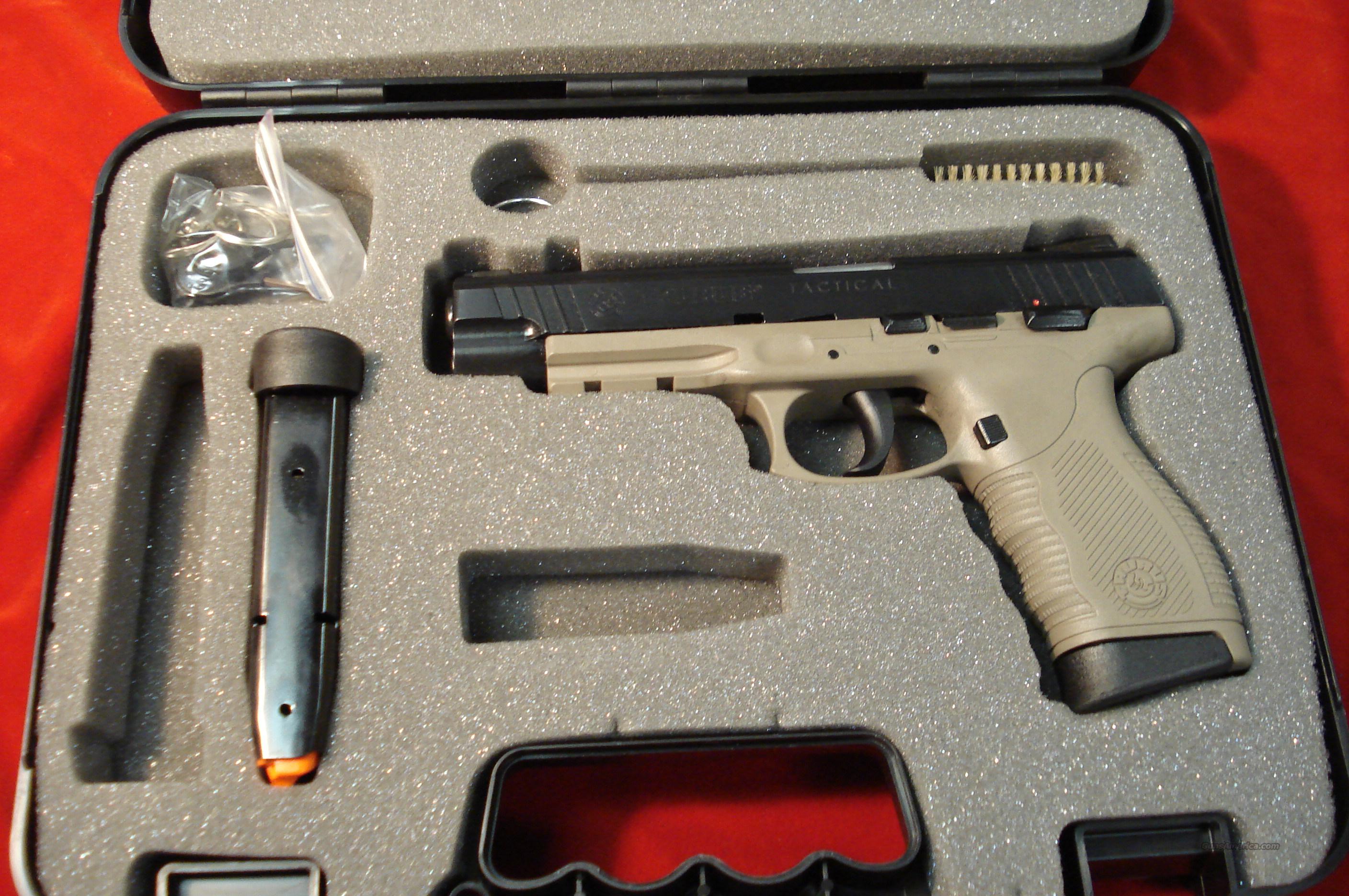 TAURUS TAN PT24/7 OSS-DS TACTICAL .40CAL NEW for sale