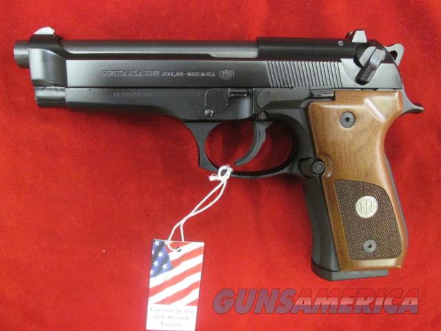Beretta 92fs Trident 9mm W Wood Grips New Guns Pistols