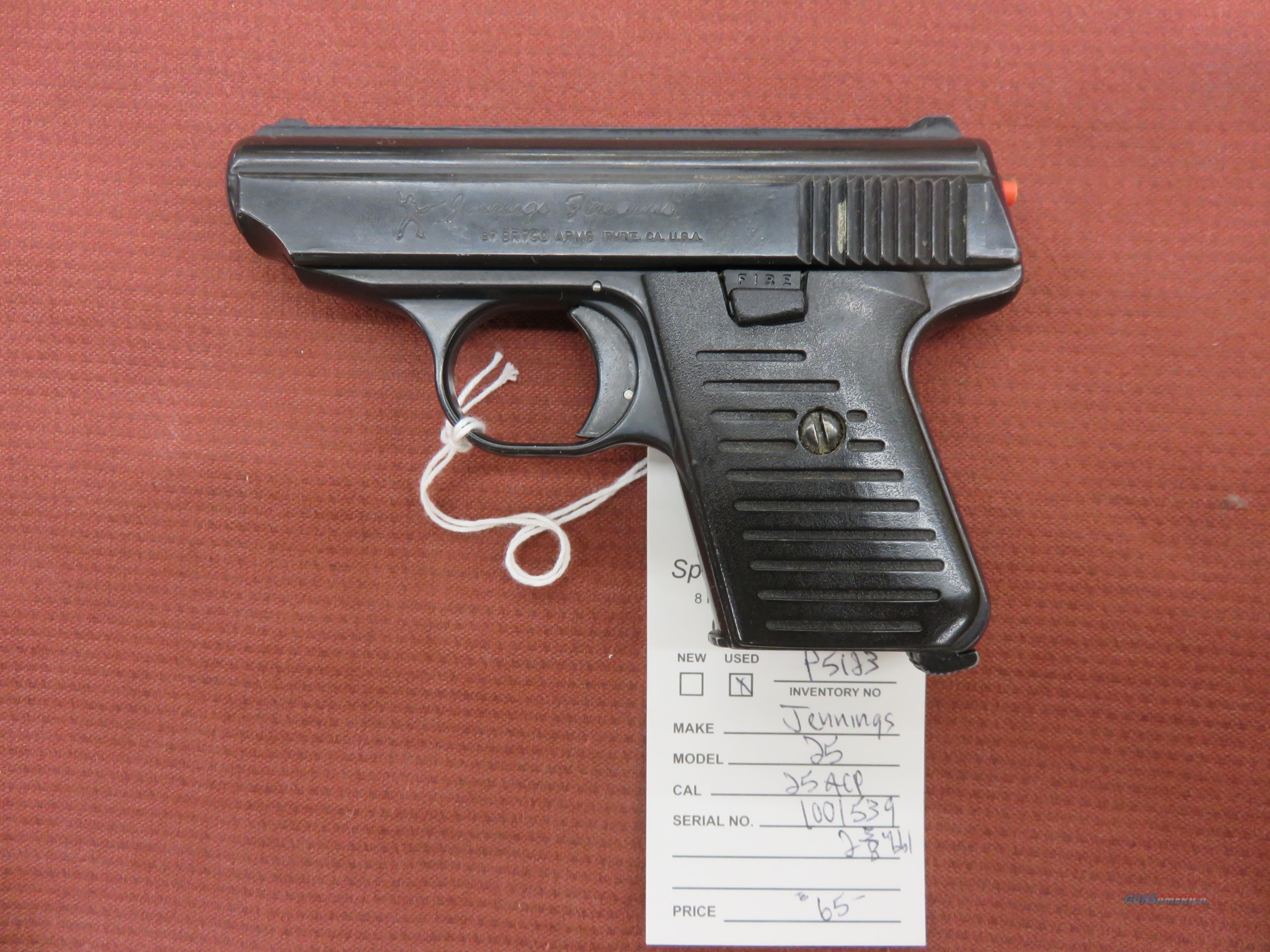 Jennings Model 25 for sale