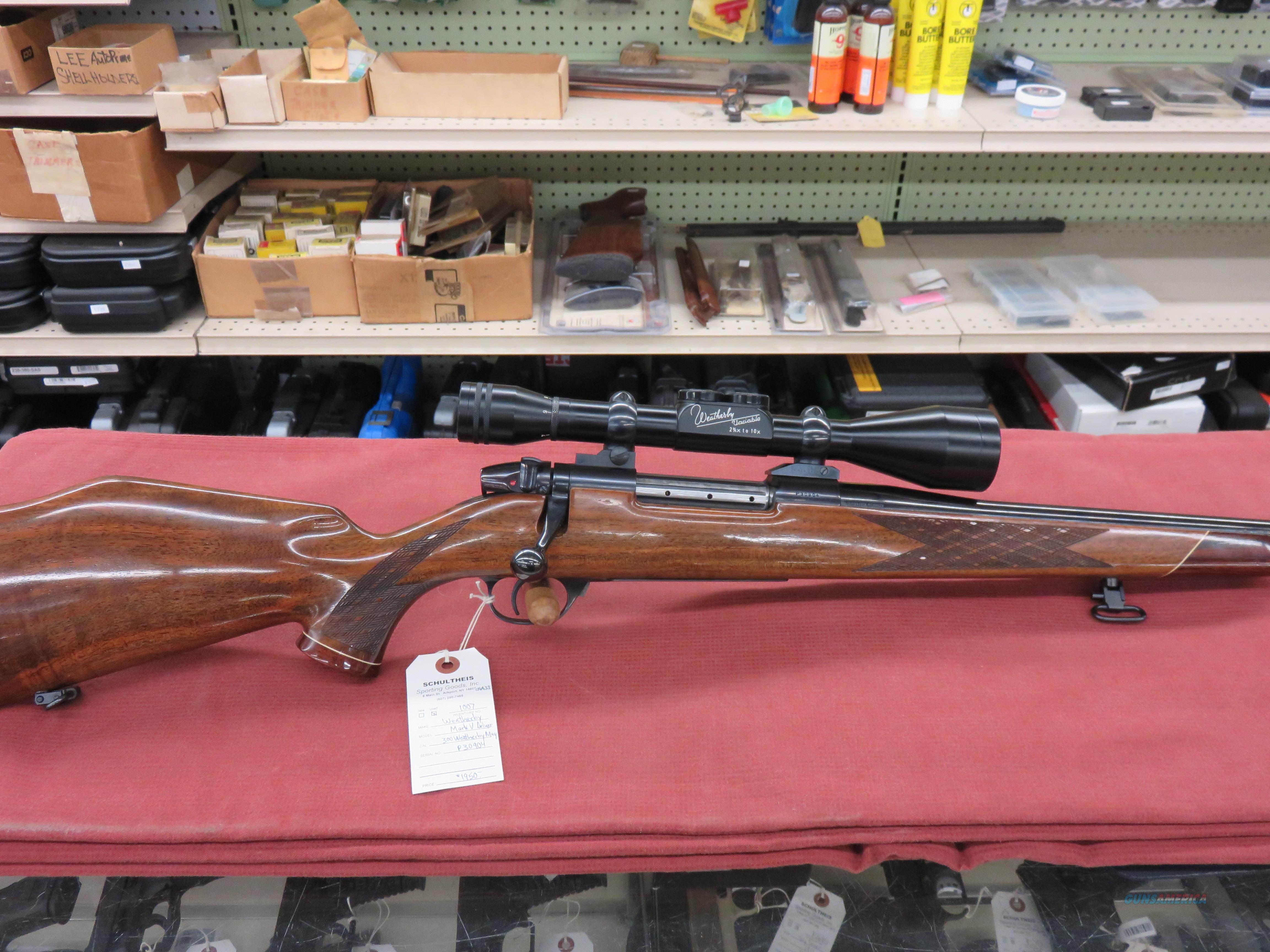 Weatherby Mark V Deluxe for sale