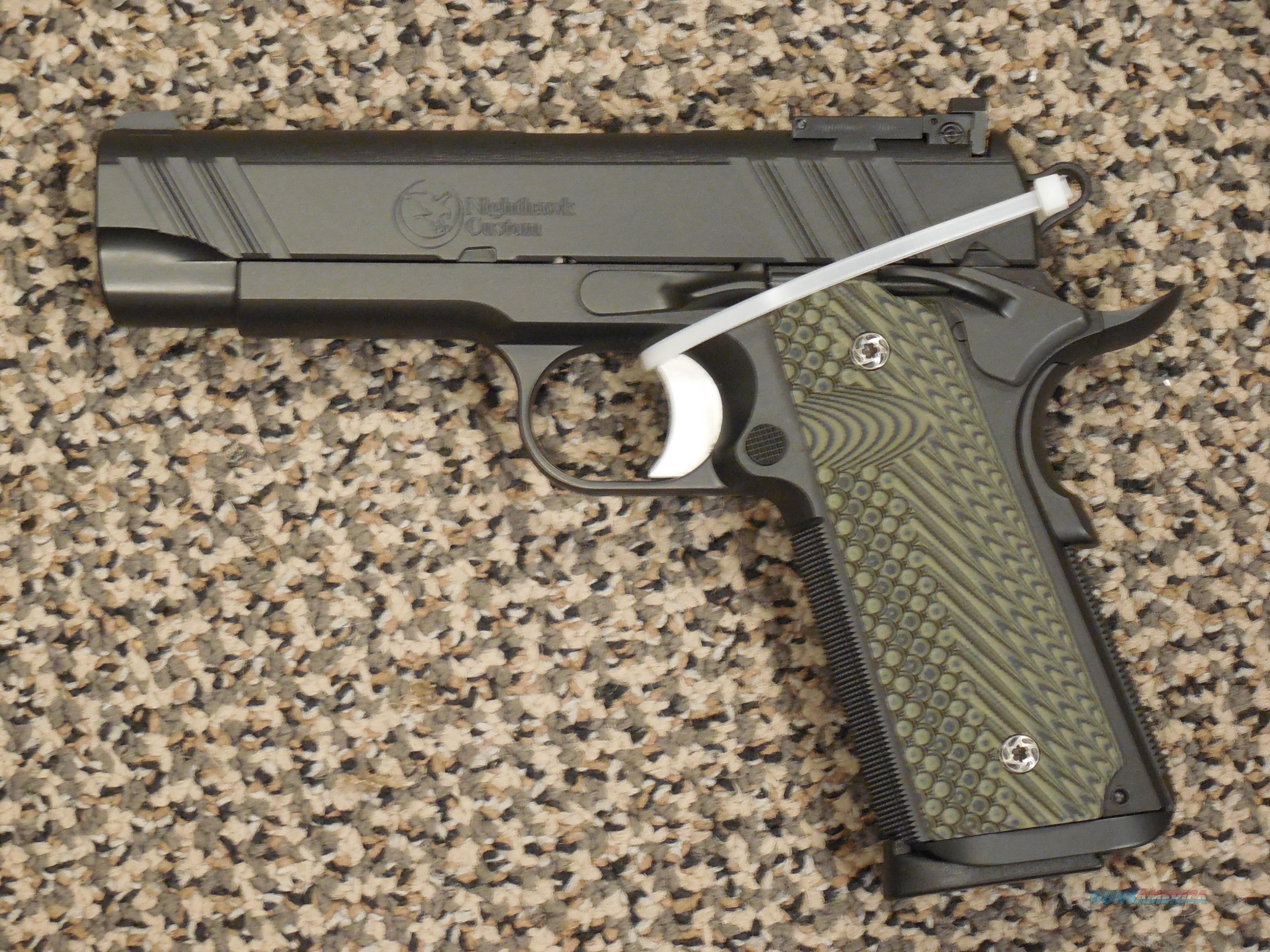 NIGHTHAWK BOB MARVEL 1911 COMMANDERSIZE .45 ACP PISTOL for sale