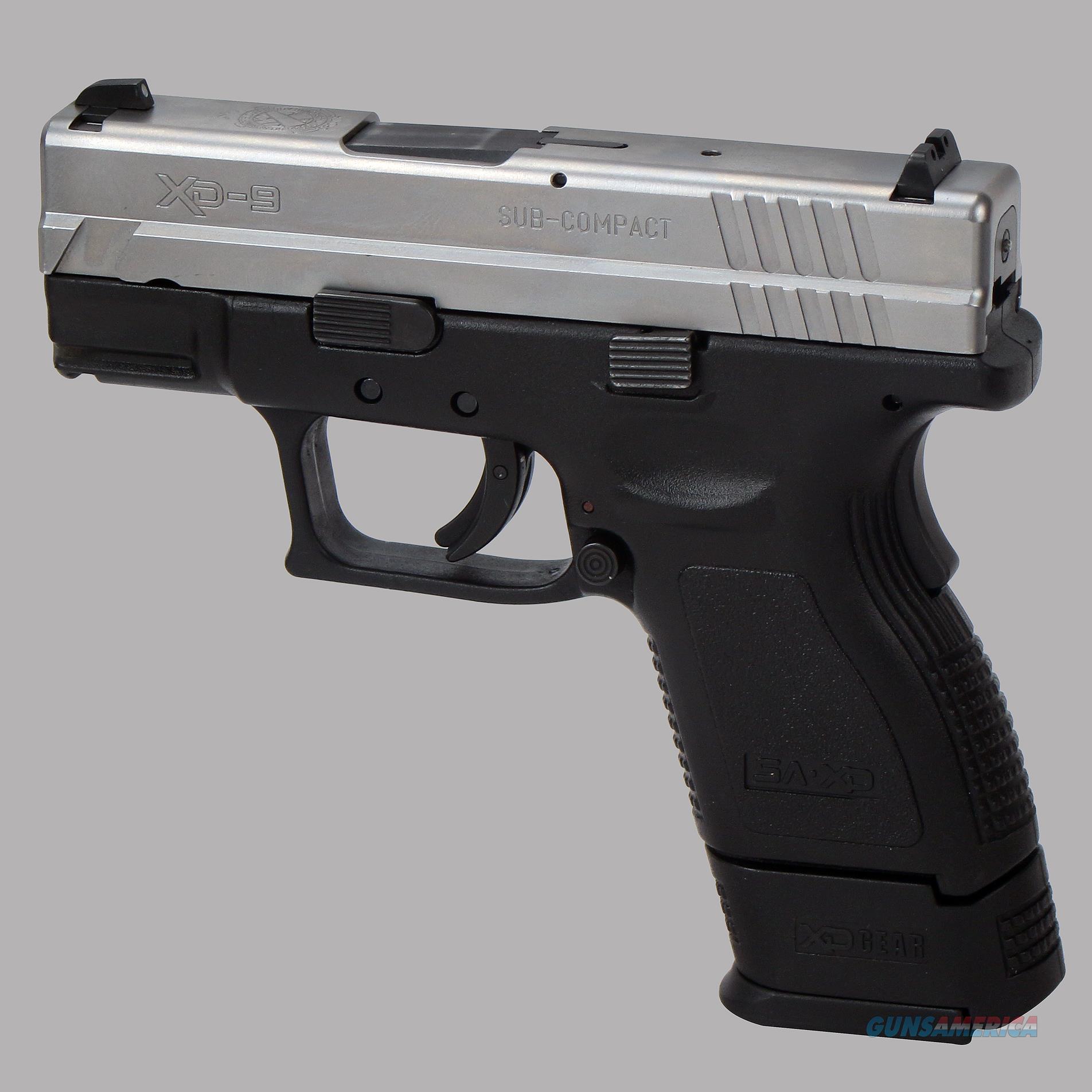 Springfield Armory 9mm XD9 Pistol for sale