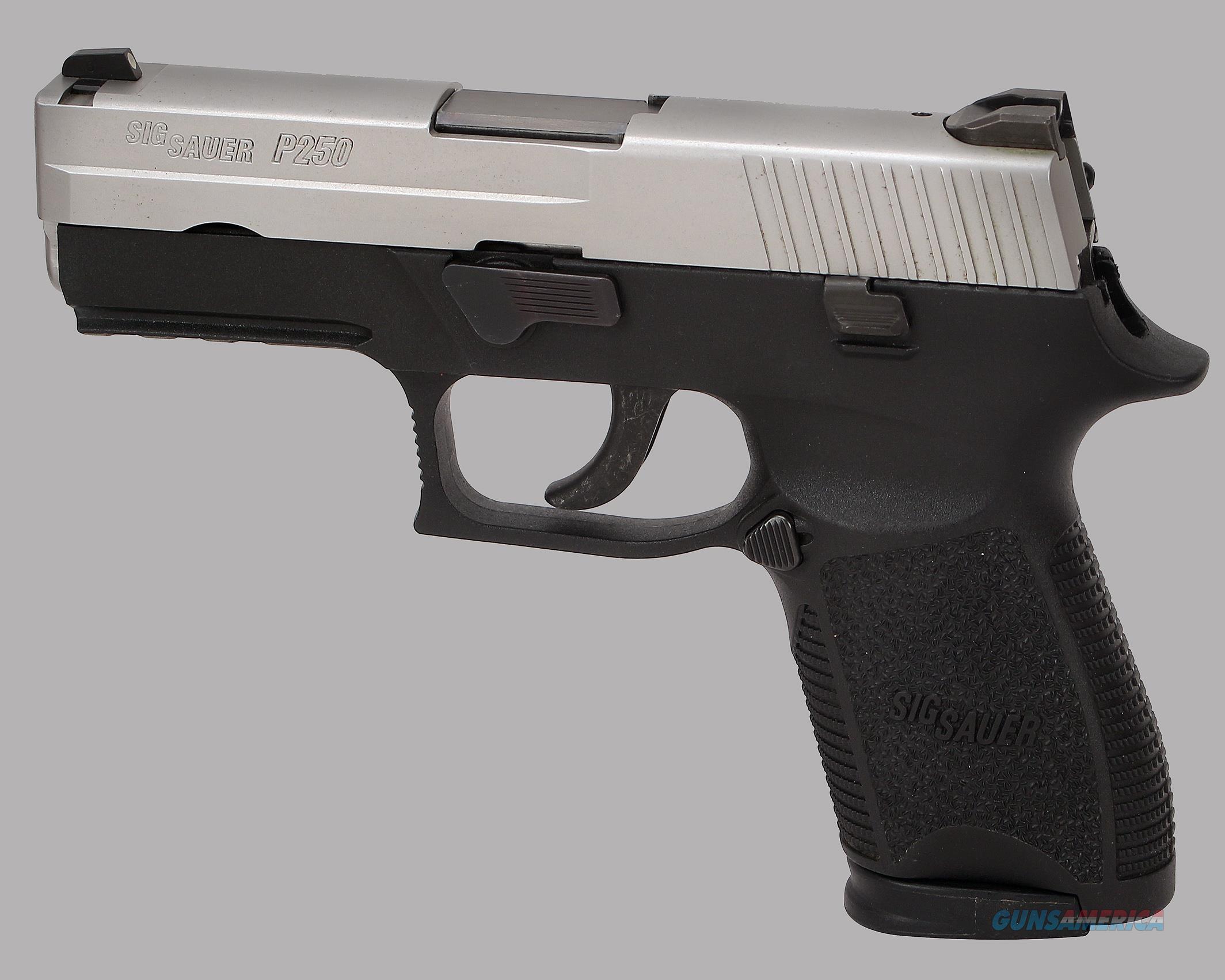  Sig Sauer 9mm  P250 Pistol for sale