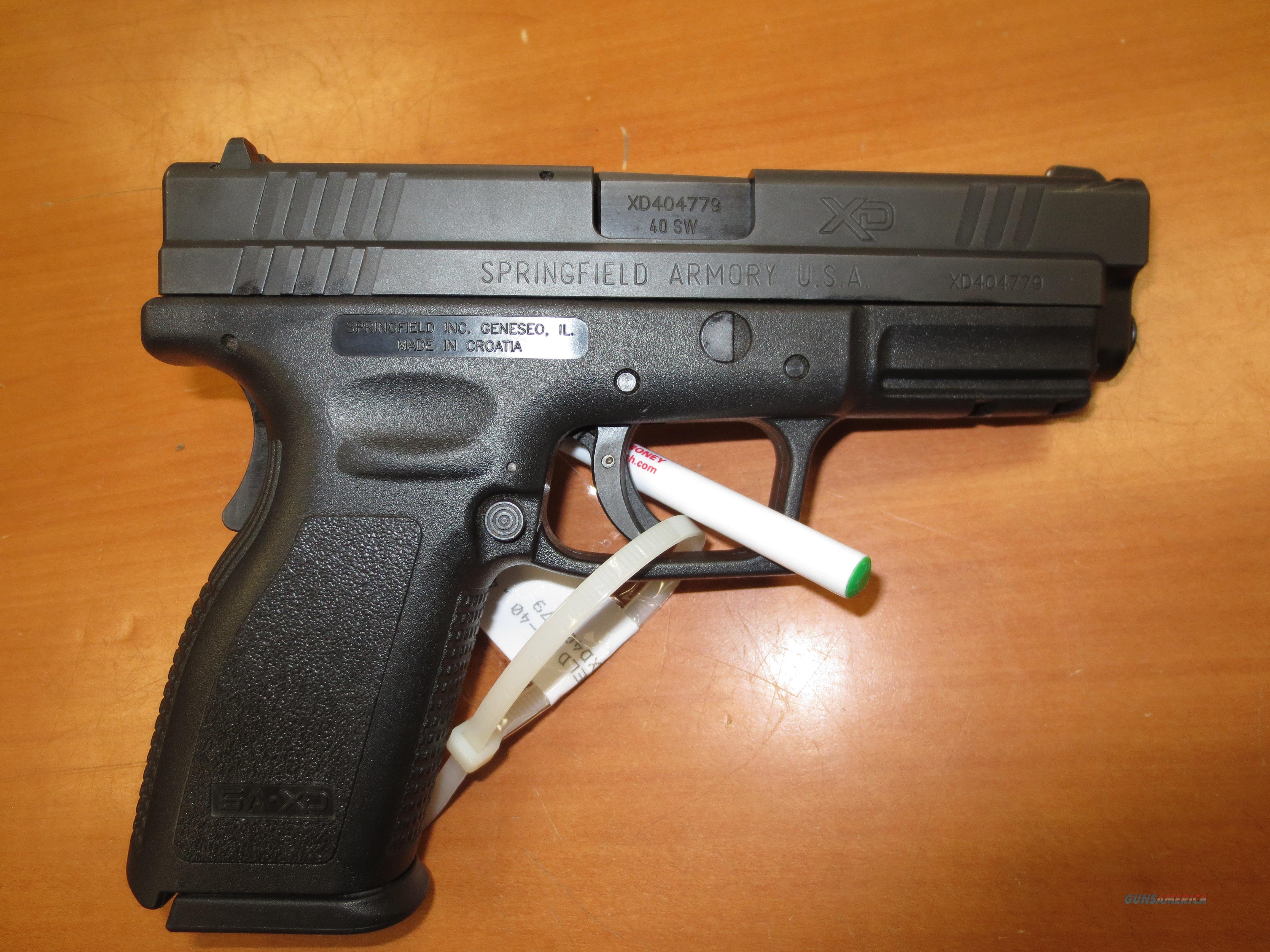 trigger polish to how xds XD 40 Springfield with 1 clean Armory ma for 10rnd sale trigger polish to how xds XD 40 Springfield with 1 clean Armory ma for 10rnd sale