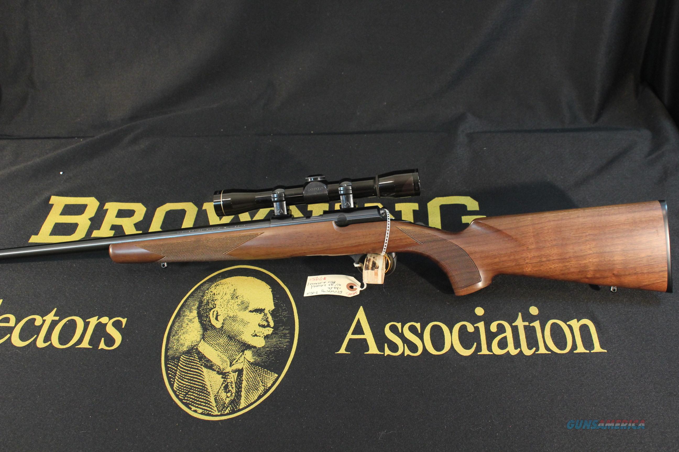 Browning .22lr TBolt with 4x Leupold 1" Scope,... for sale