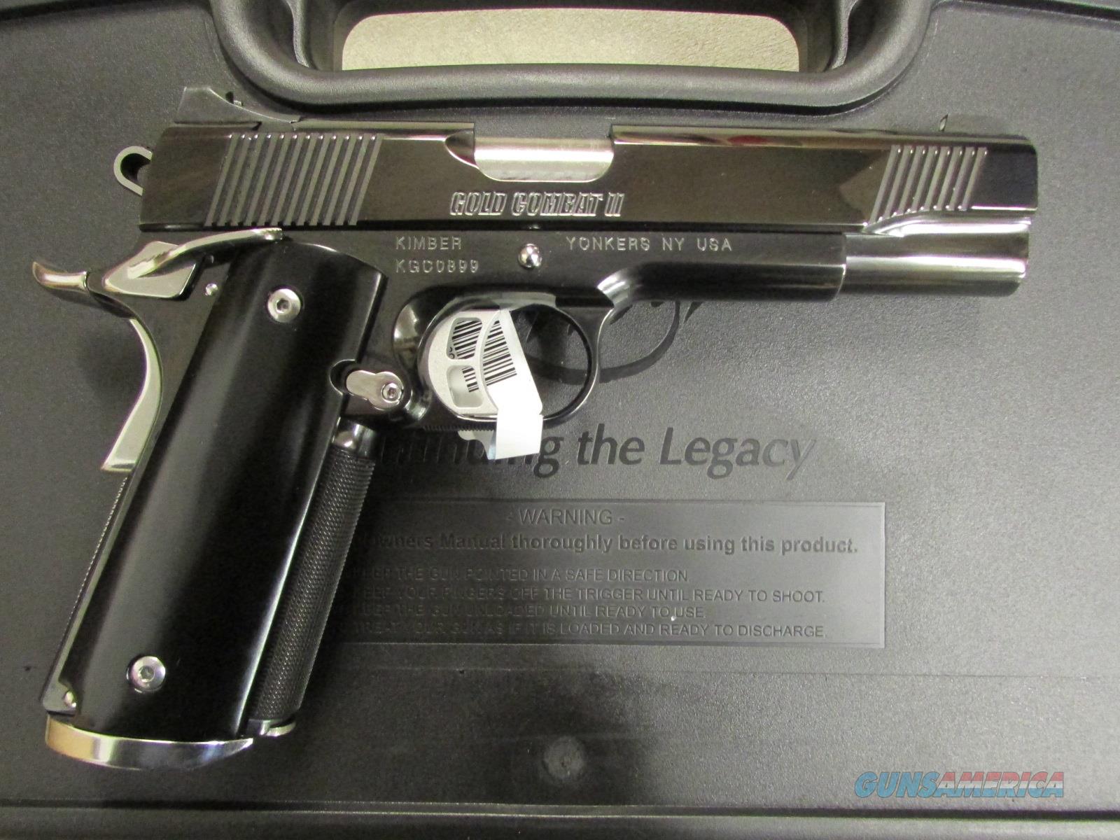 Kimber Gold Combat II (Limited Edition) 1911 .4... for sale