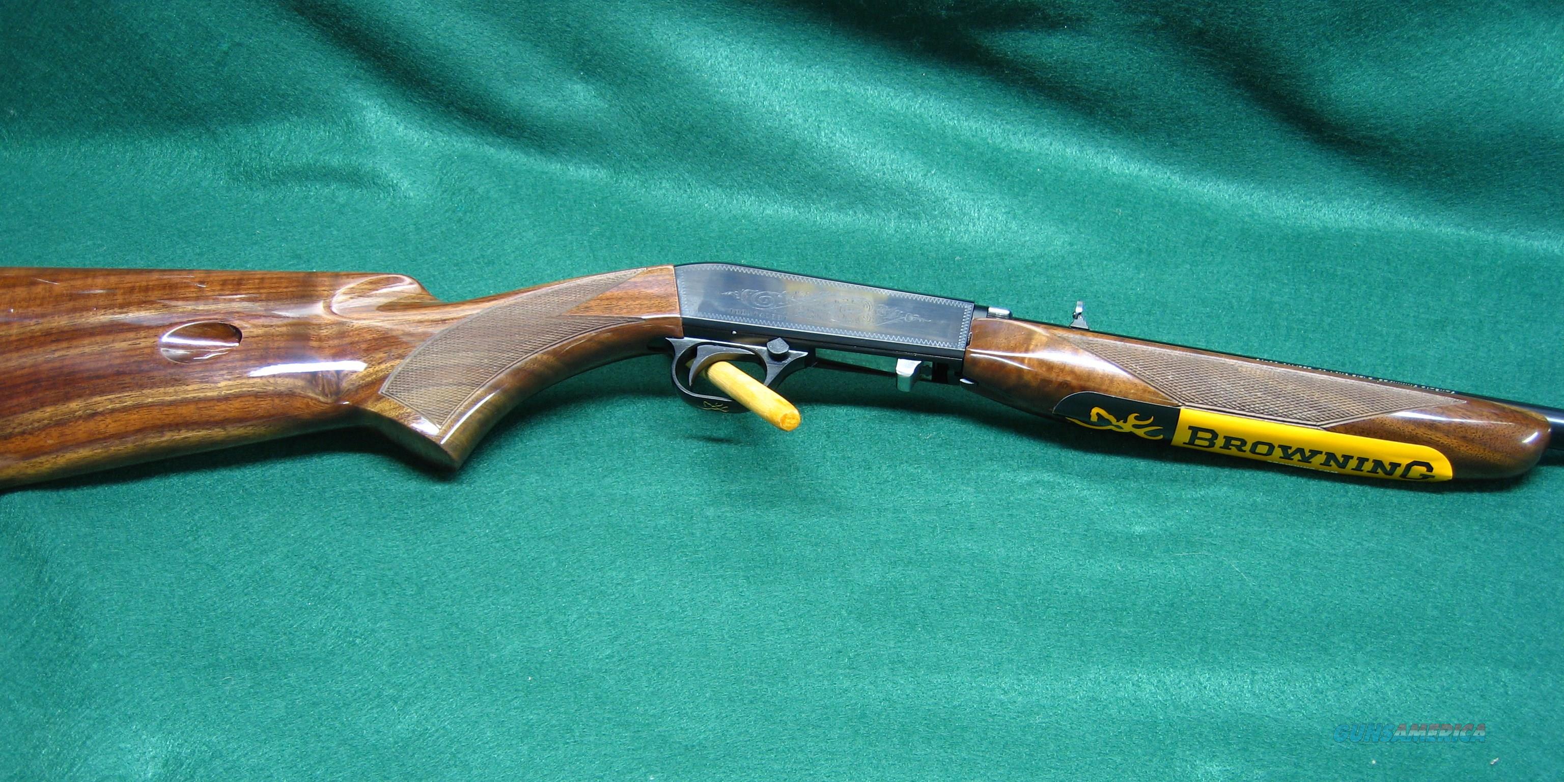 BROWNING 22SA GRADE 1 WITH BROWNING SCOPE BASE... for sale