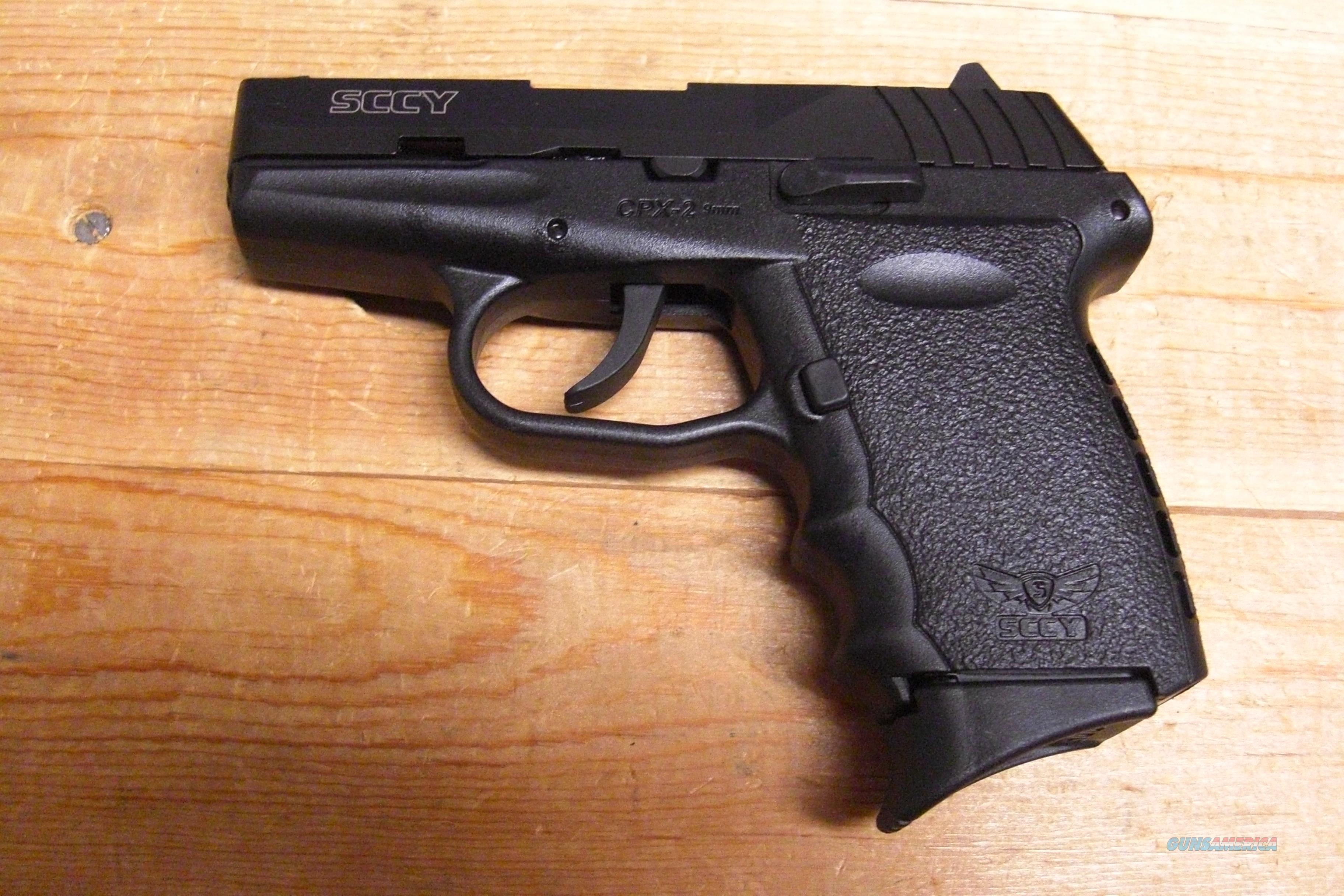 This new SCCY CPX-2 pistol fires the 9mm round. 