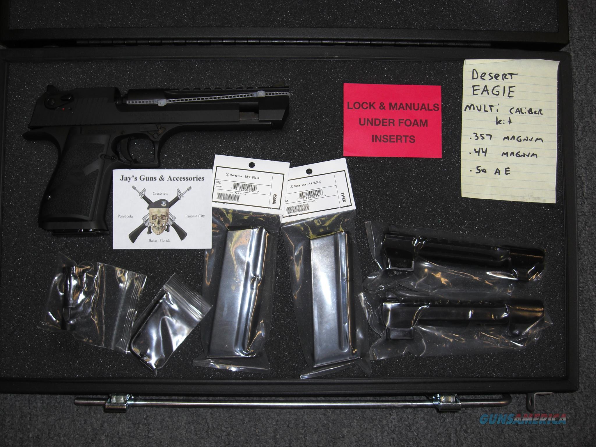 Magnum Research Desert Eagle MK XIX w/3 Barrel for sale