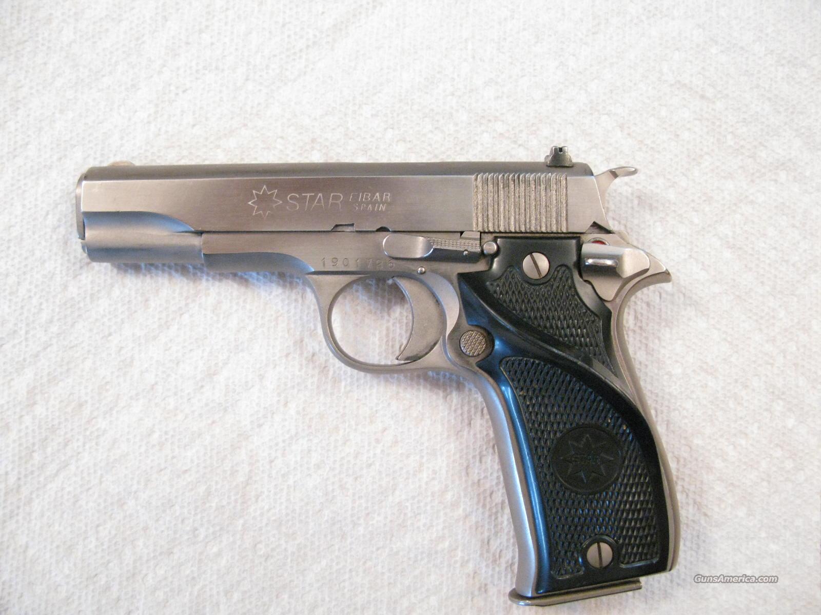 Star Model S .380 ACP Starvel (Nickel) Finsh Guns > Pistols > Star