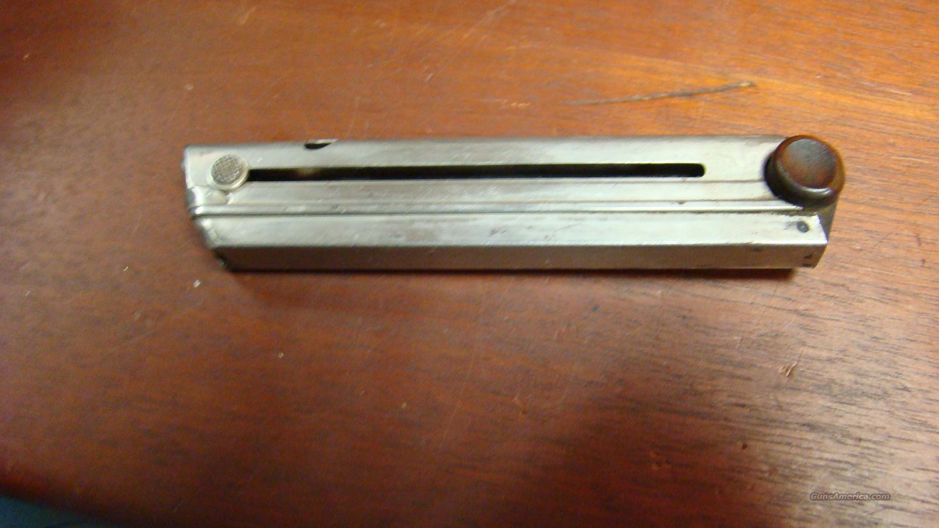 MINT WW1 LUGER WOOD BOTTOM MAGAZINE for sale MINT WW1 LUGER WOOD BOTTOM MAGAZINE for sale