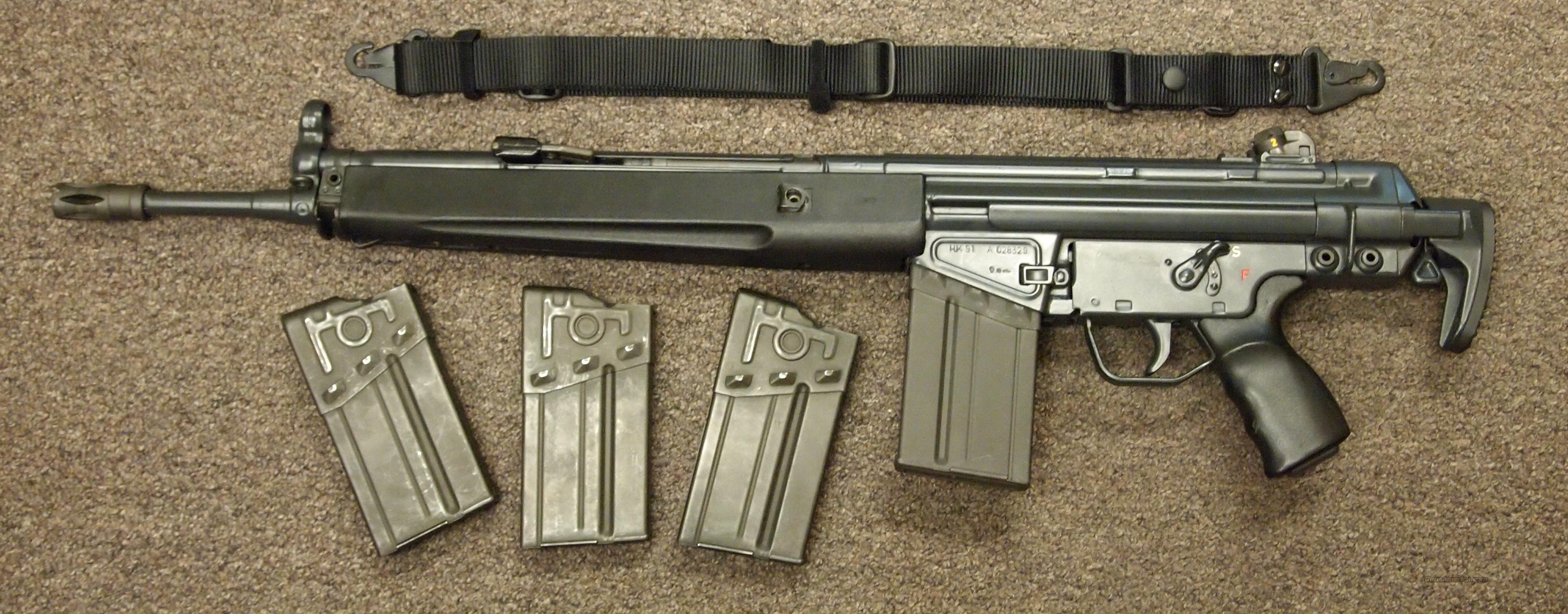 HK 91 .308 for sale at Gunsamerica.com: 973677968