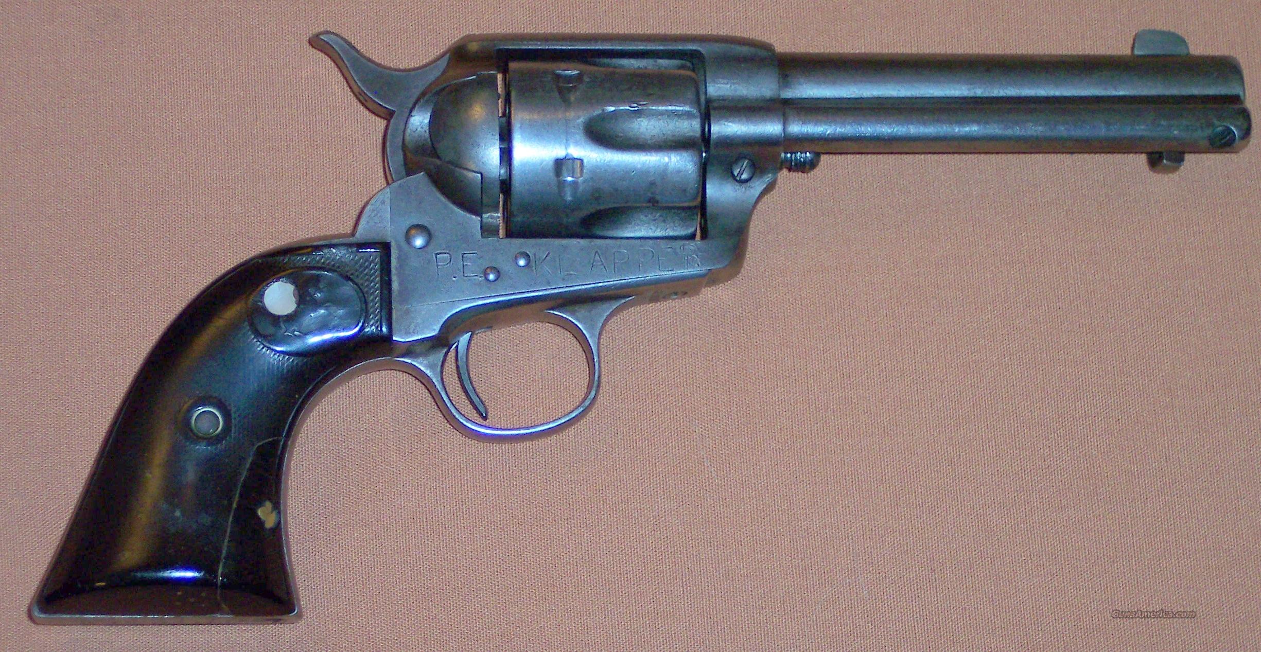 Colt cowboy single-action army saa revolver