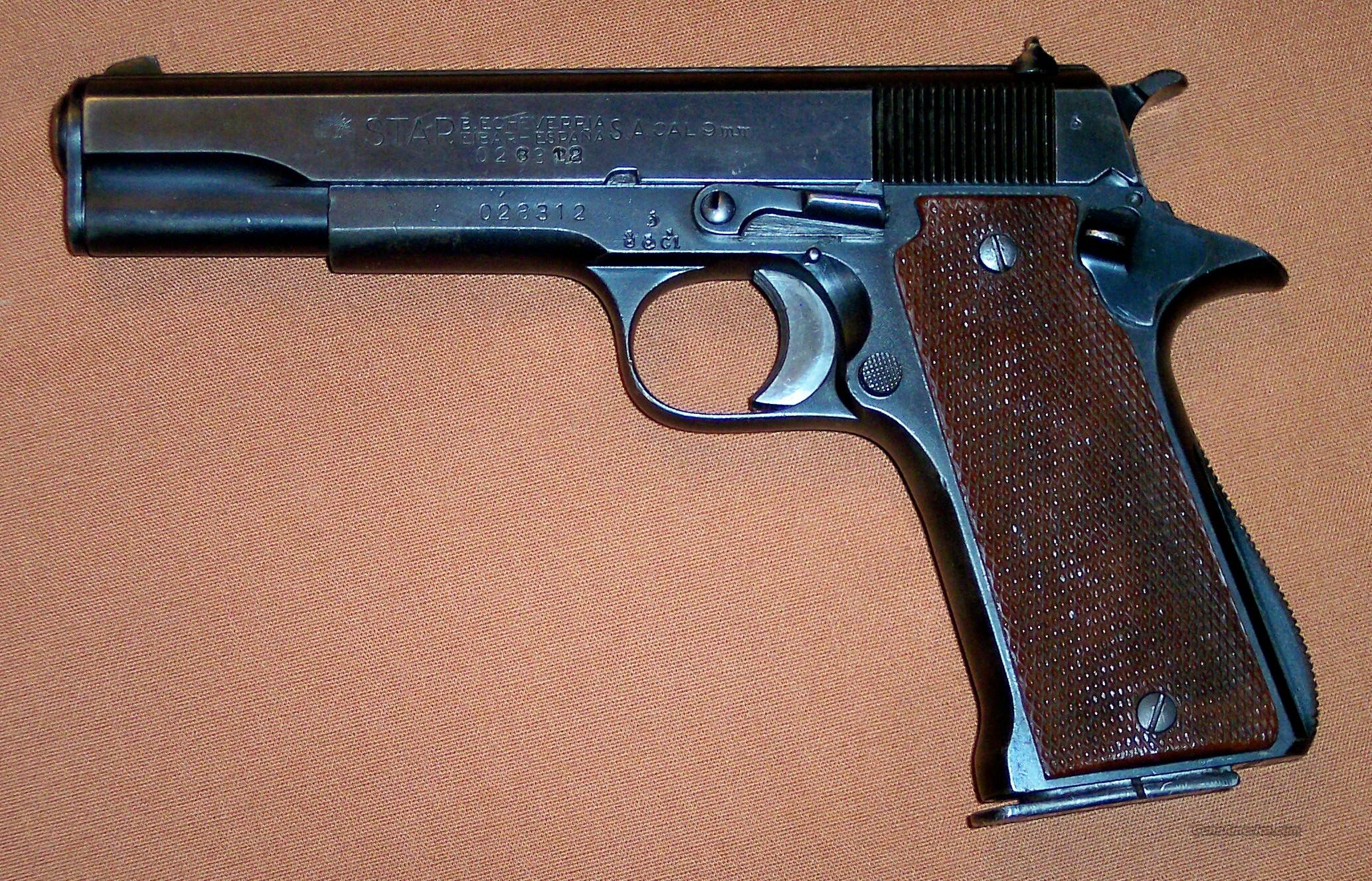 Star Pistol Serial Numbers